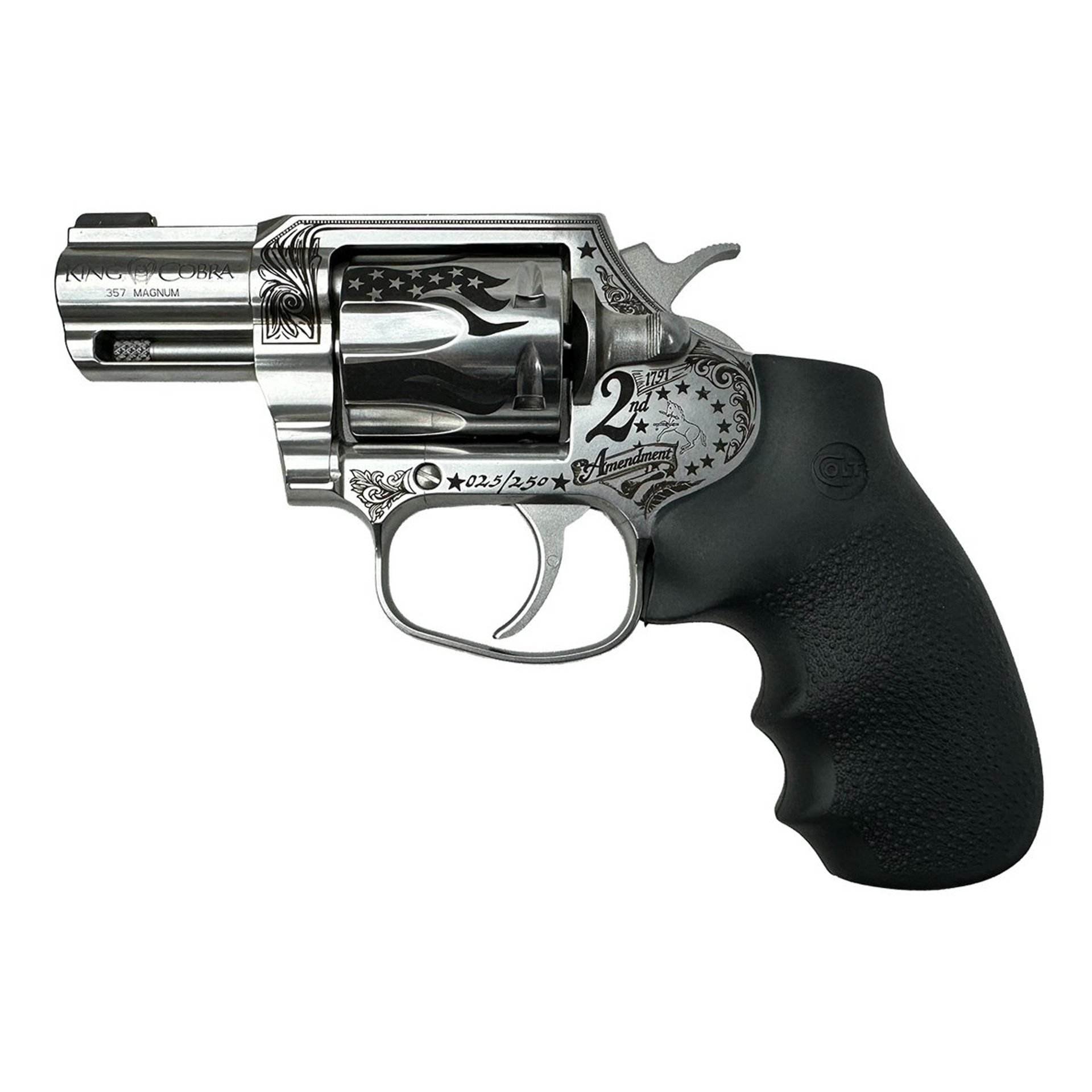 King Cobra Carry DA/SA 357 MAG/38 SPL 2" BBL 2nd Amendment
