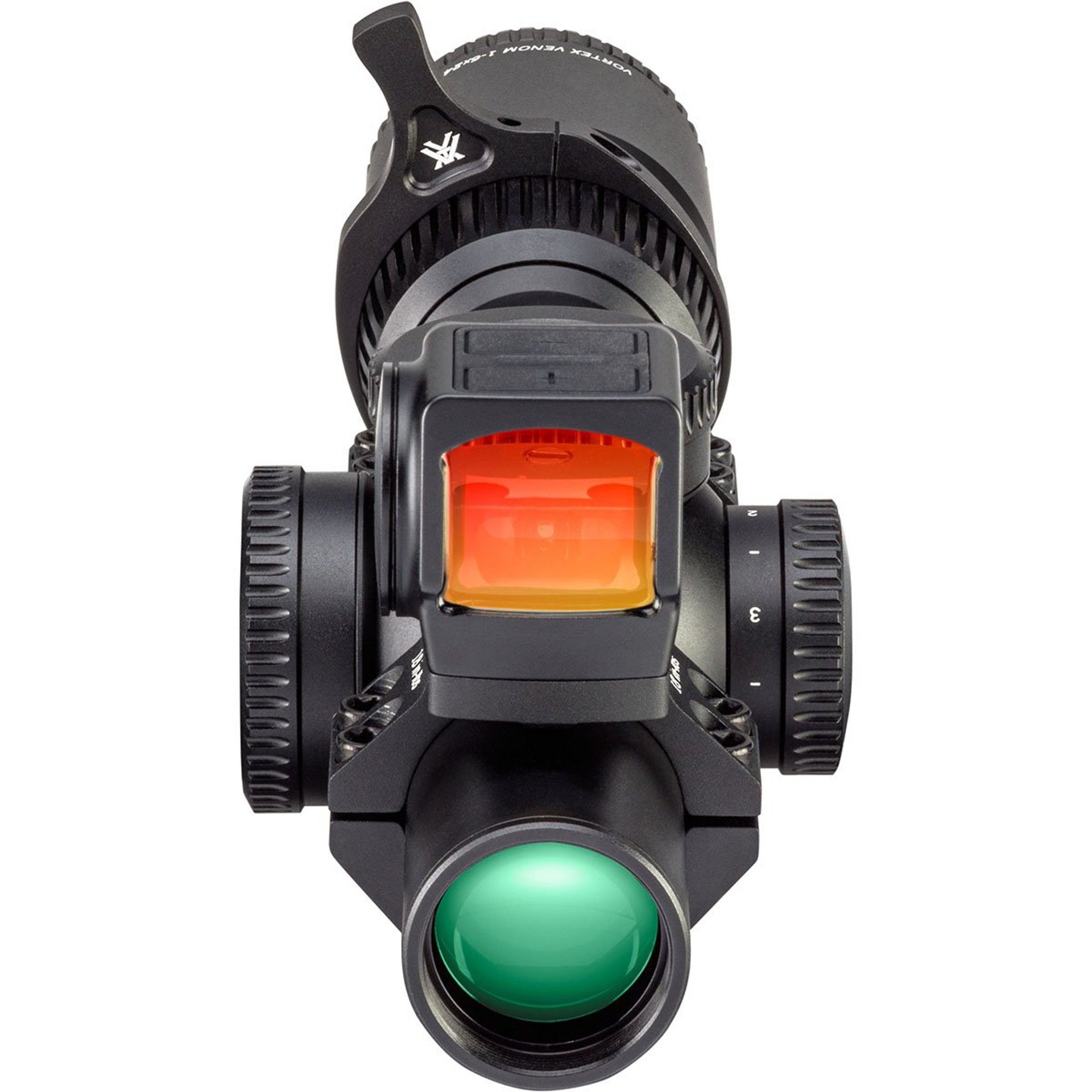 Venom 1-6x24mm SFP Illum AR-BDC3, Red Dot & Mount Bundle