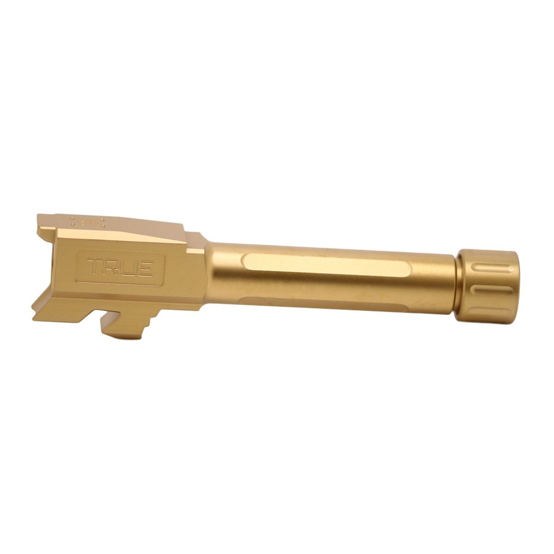 Threaded Barrel For Glock 43 Gold TiN