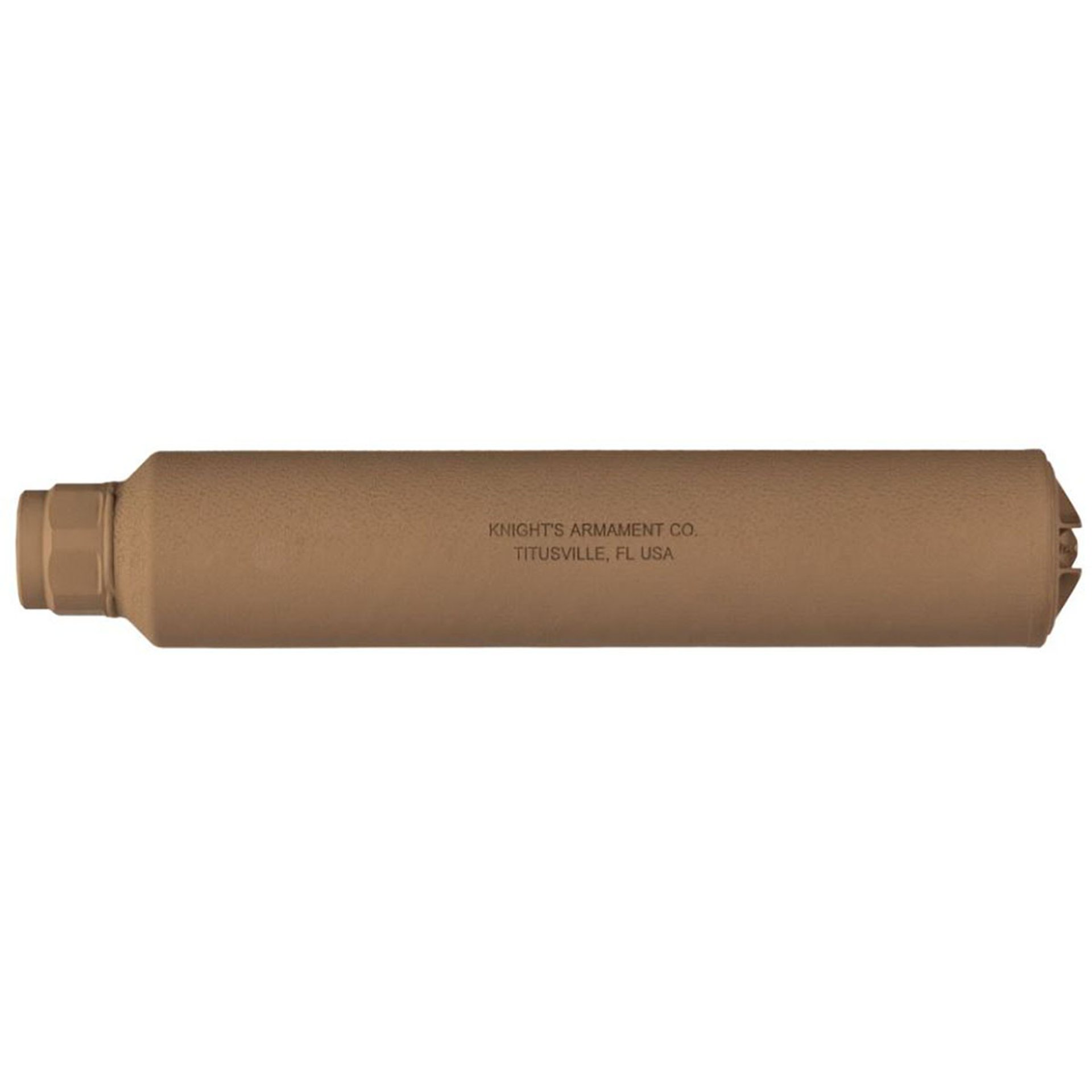 DTS-1 7.62mm NATO 3/4-24 Direct Thread Suppressor FDE