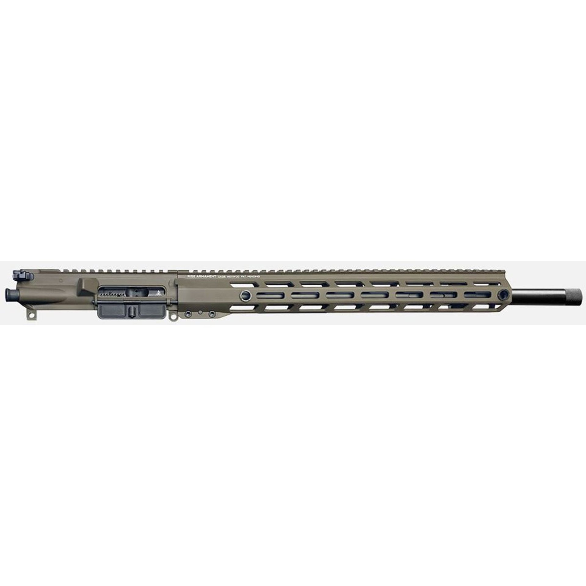 Rise .22 ARC 18"BBL 1-7 Twist Complete Upper Patriot Brown