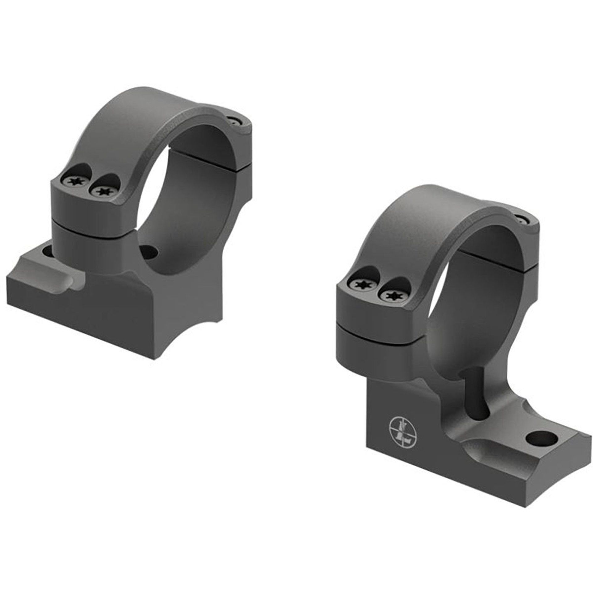 Backcountry 30mm High 1.05" Rings for Remi 700 2-Piece Black