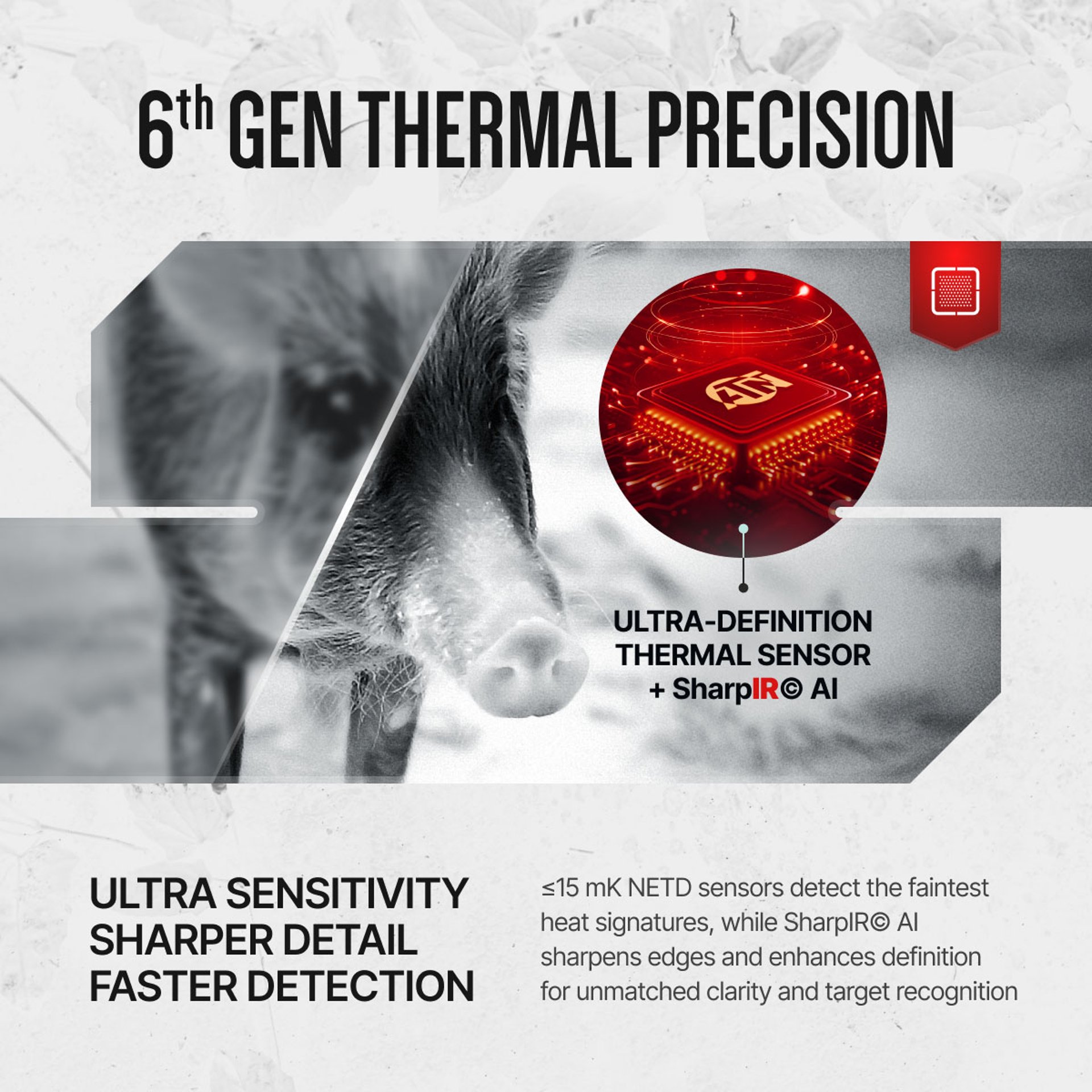 Elite 3-24x 640x512 Res Thermal Rifle Scope w/Laser