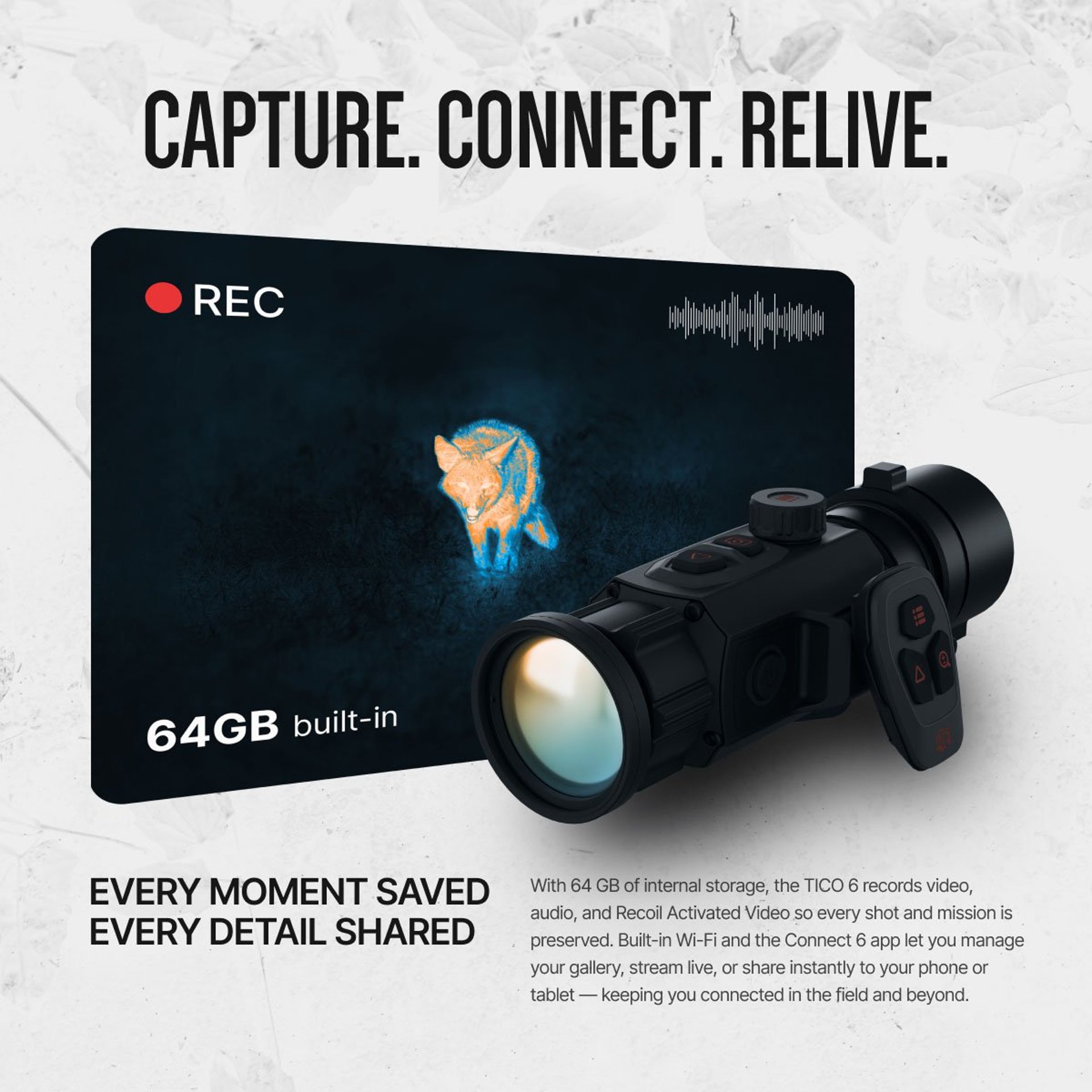 TICO 6 1x 640x512 Clip-On Thermal Optic