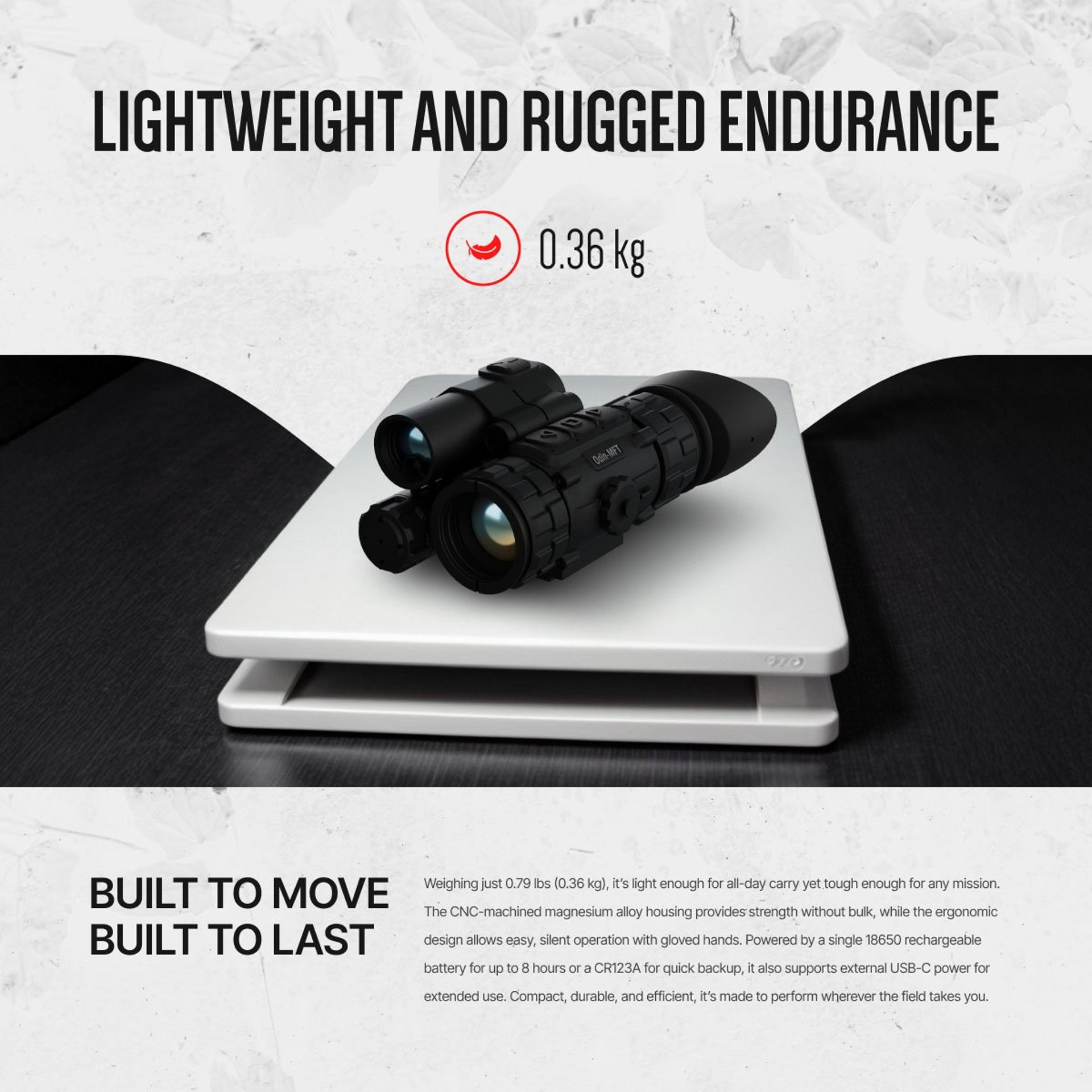 ODIN 6 640x480 Res Thermal Monocular