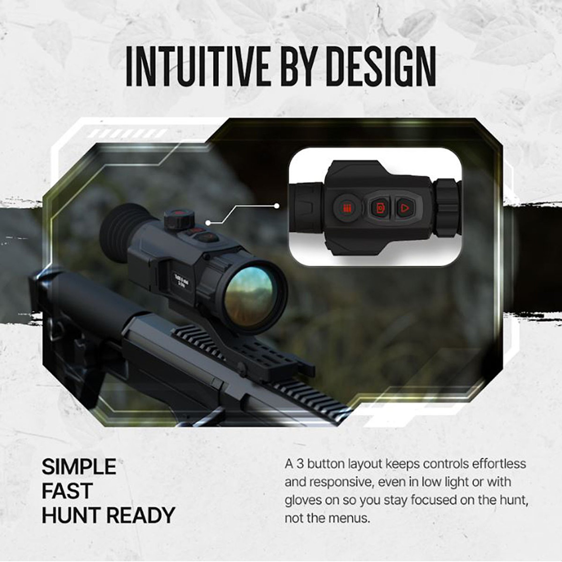 ThOR 6 Mini 2-16x 256×192 Res Compact Thermal Rifle Scope