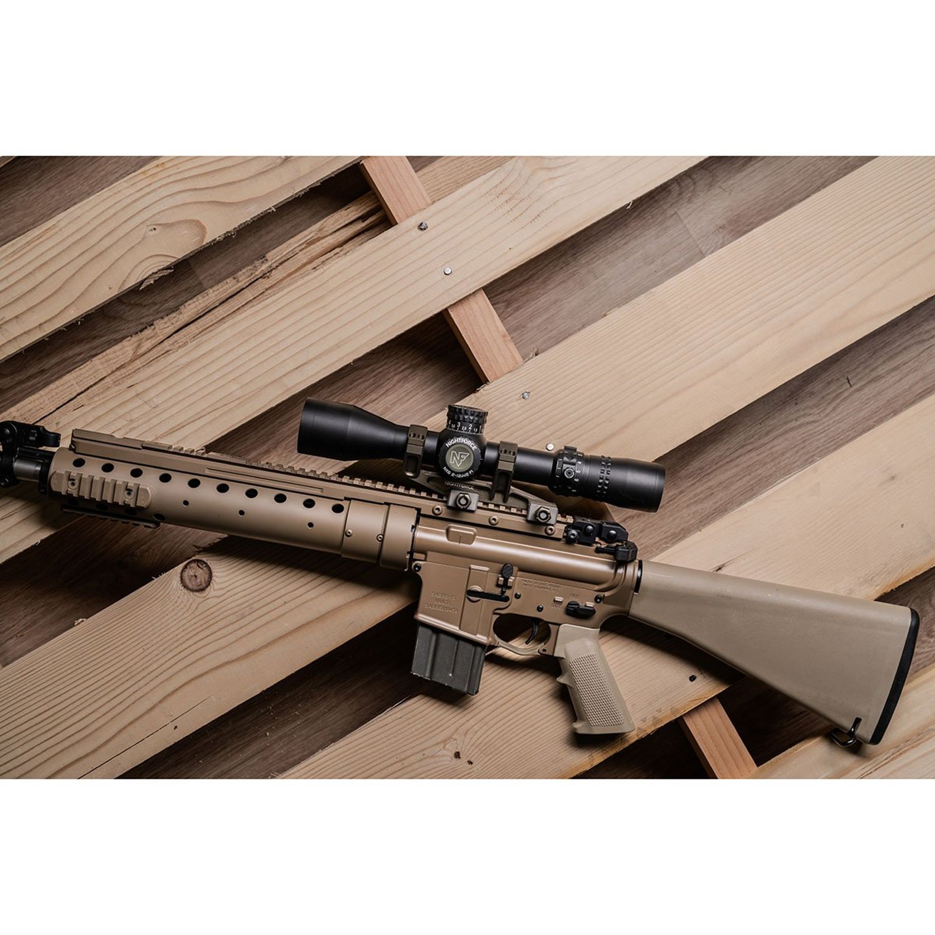 NX6 2-12x42mm FFP Illuminated FC-MRx Reticle Black