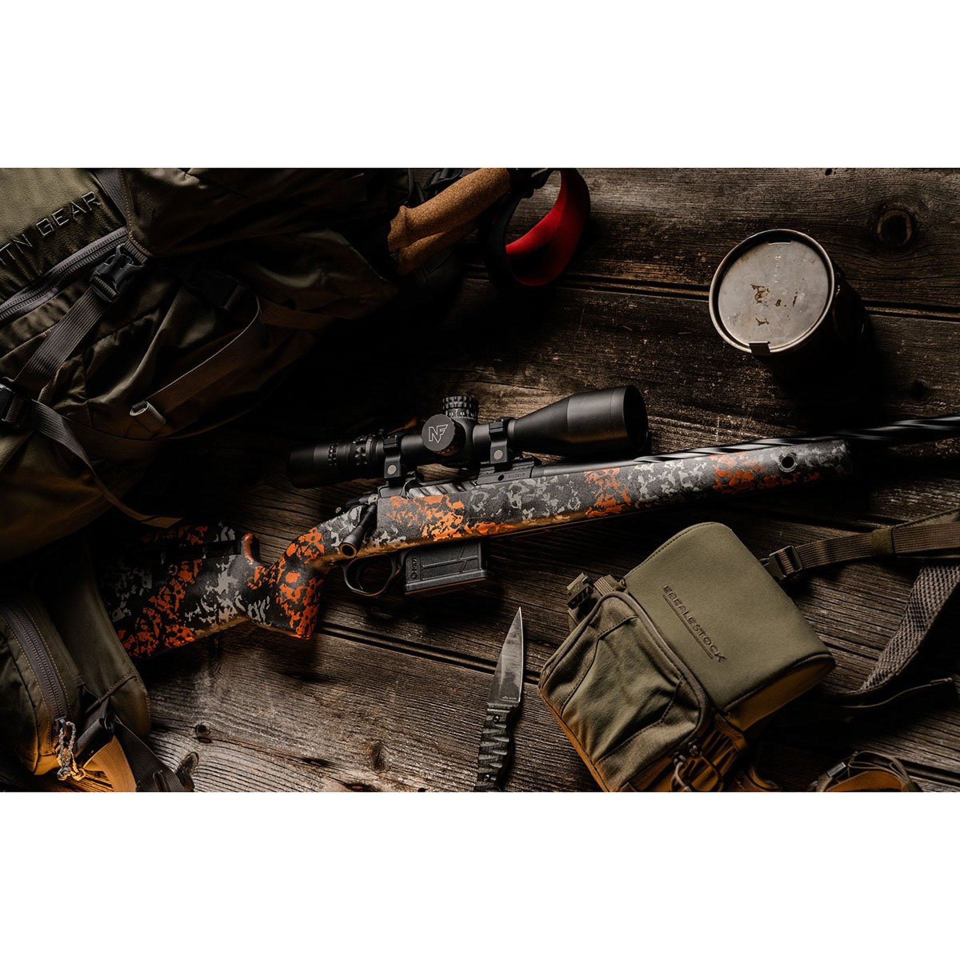 NX6 3-18x50mm FFP Illuminated MOA-C Reticle Black