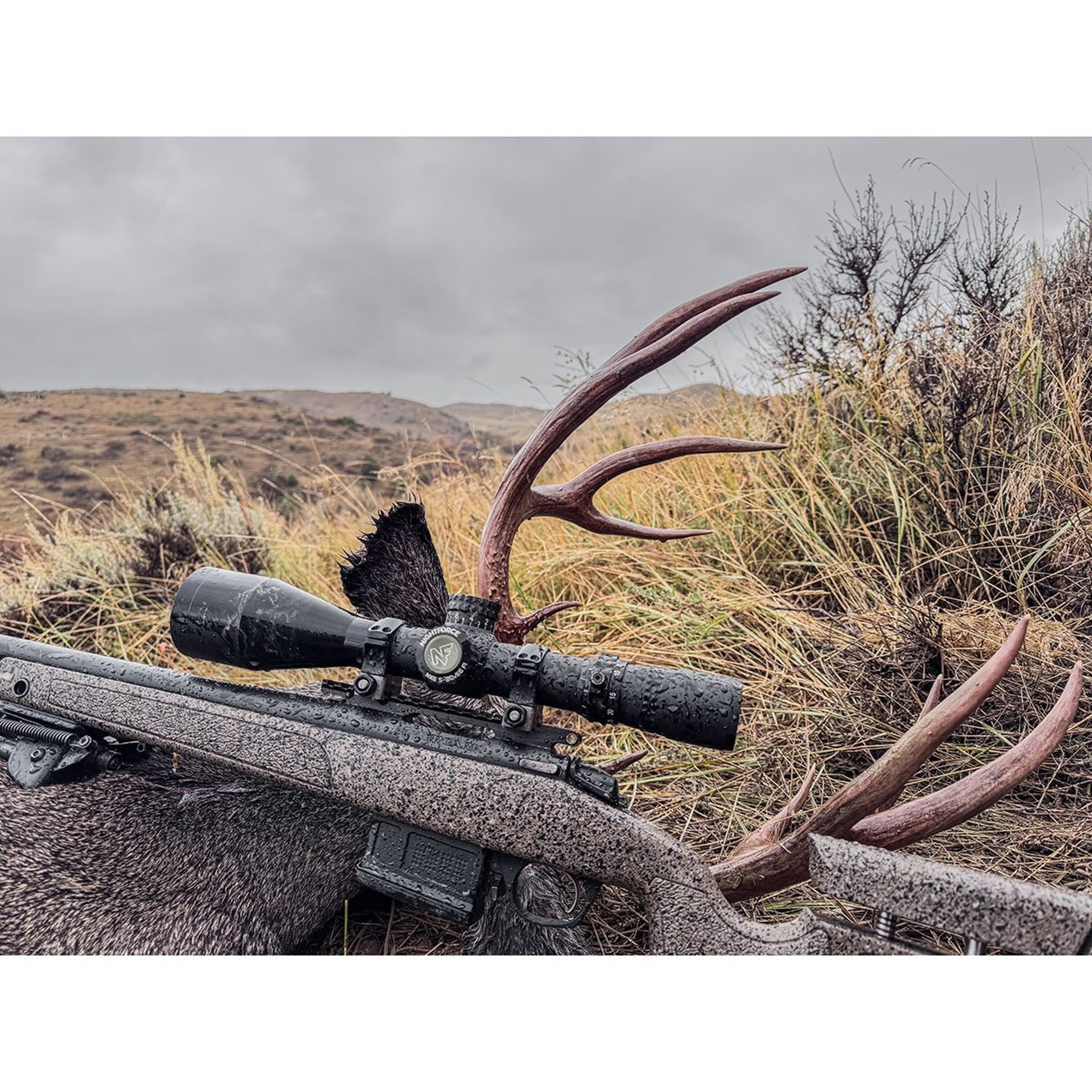 NX6 5-30x56mm FFP Illuminated MOA-XT Reticle Black