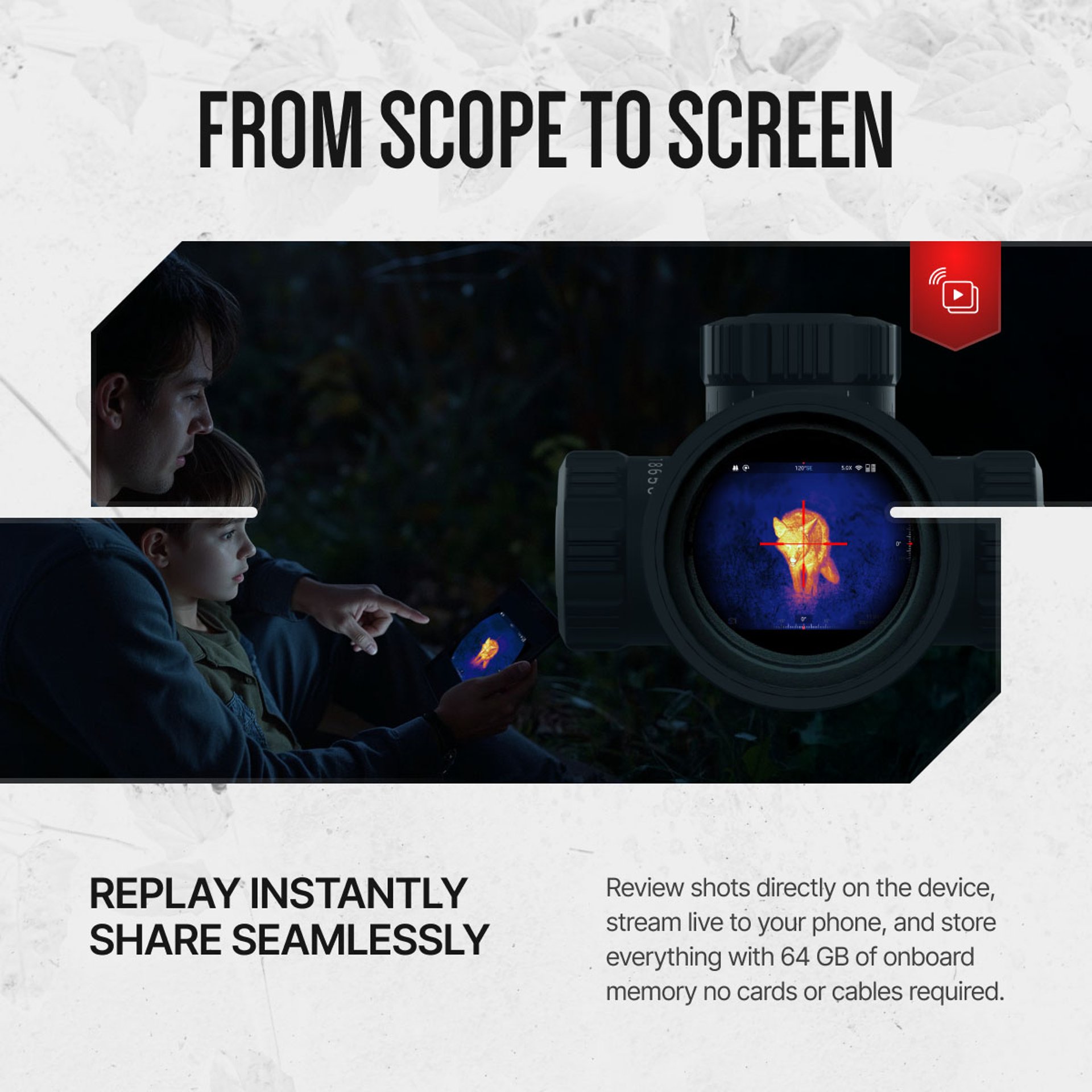 Elite 2.5-20x 384X288 Res Thermal Rifle Scope