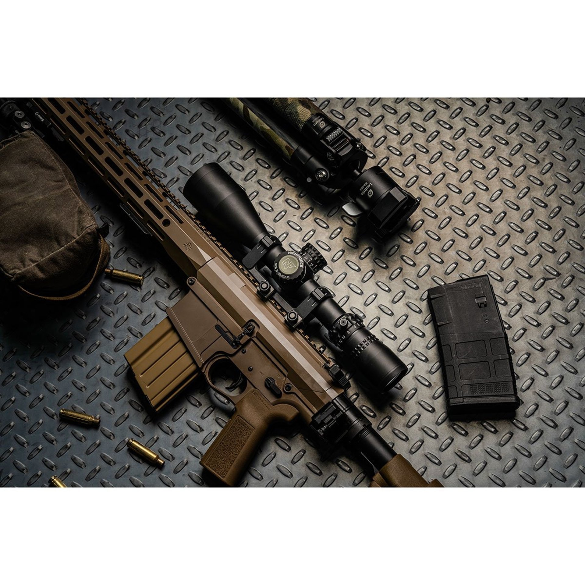 NX6 3-18x50mm FFP Illuminated MOA-XT Reticle Black