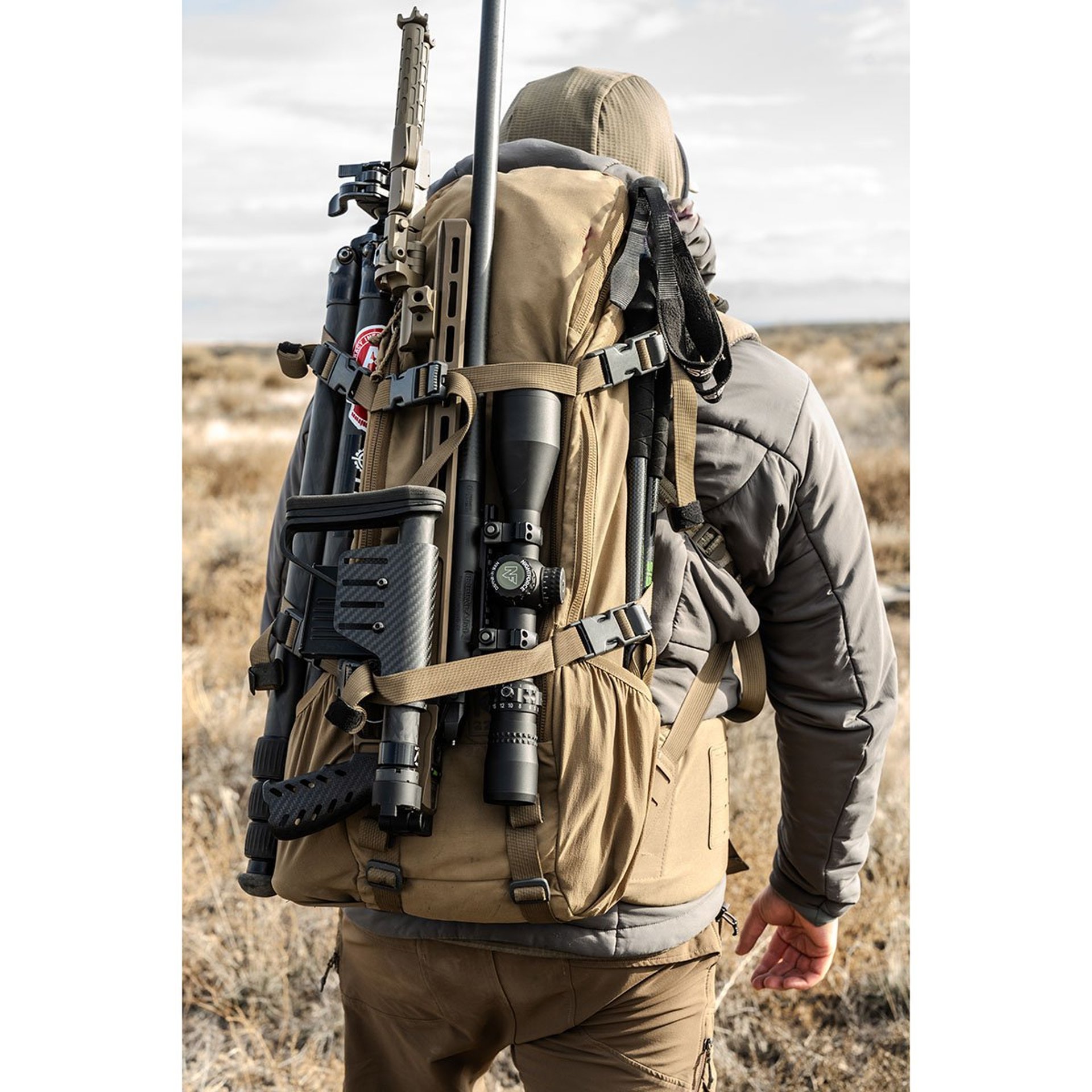 NX6 4-24x50mm SFP Illuminated MOAR Reticle Black