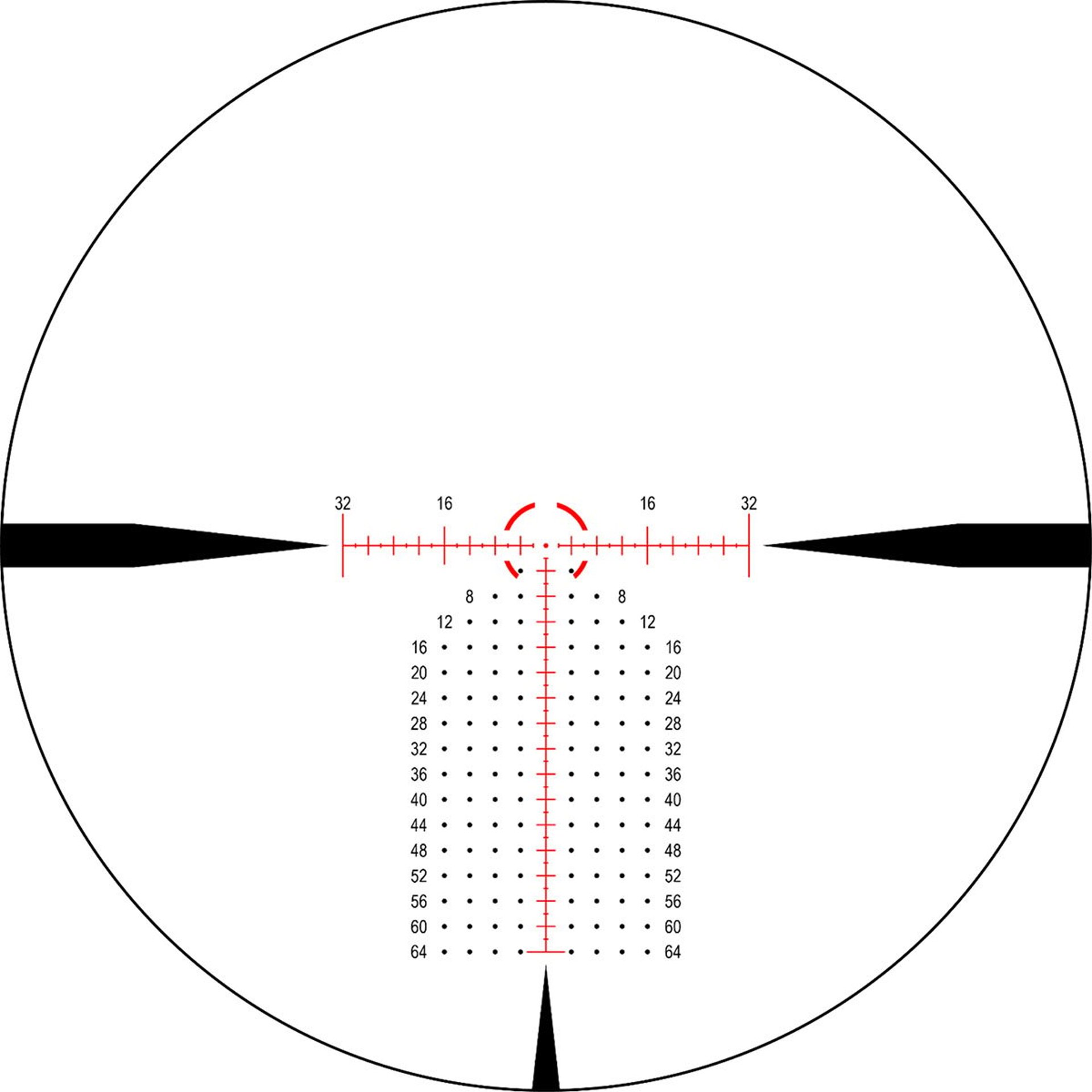 NX6 2-12x42mm FFP Illuminated FC-MRx Reticle Black