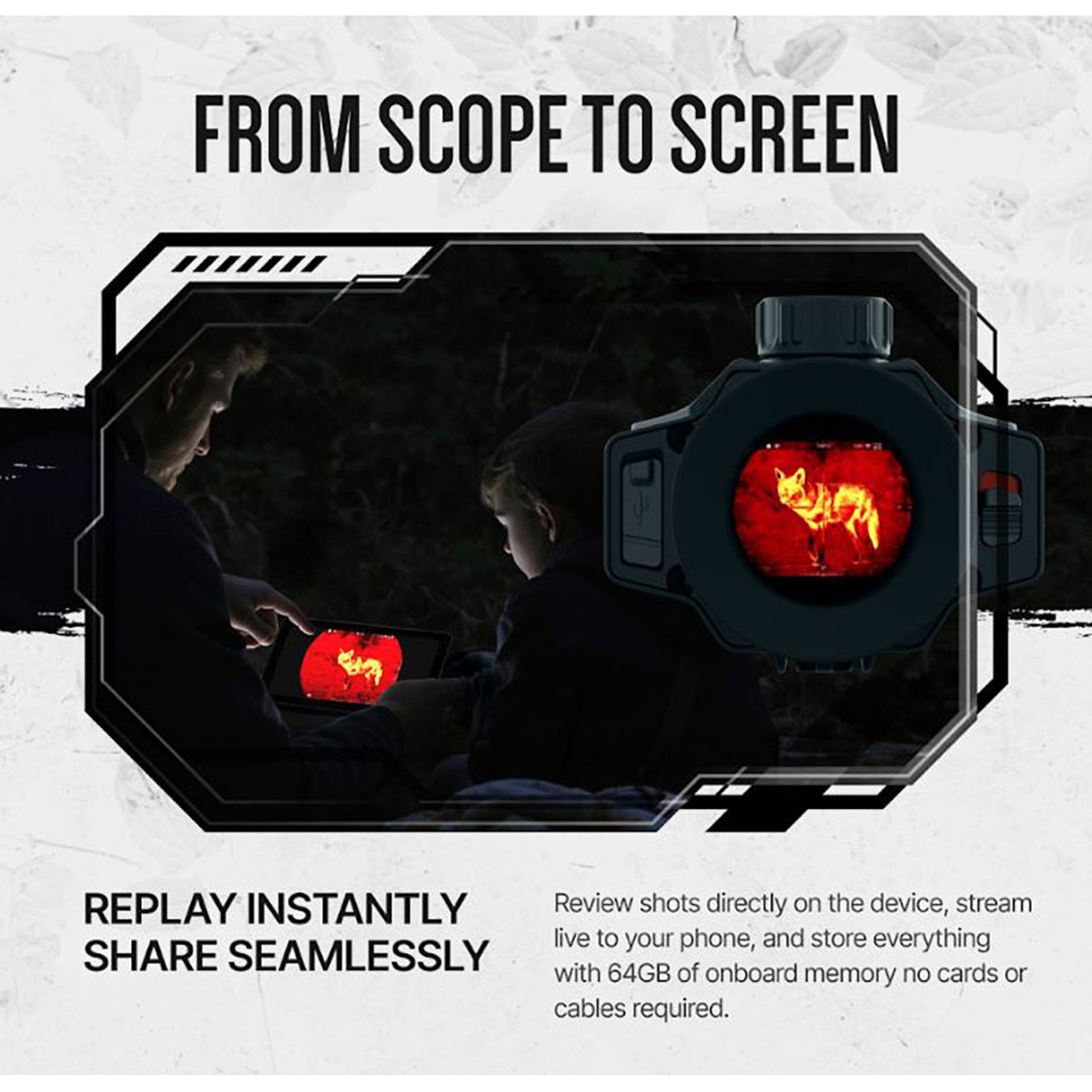 ThOR 6 Mini 3.5-28x 256×192 Res Compact Thermal Rifle Scope