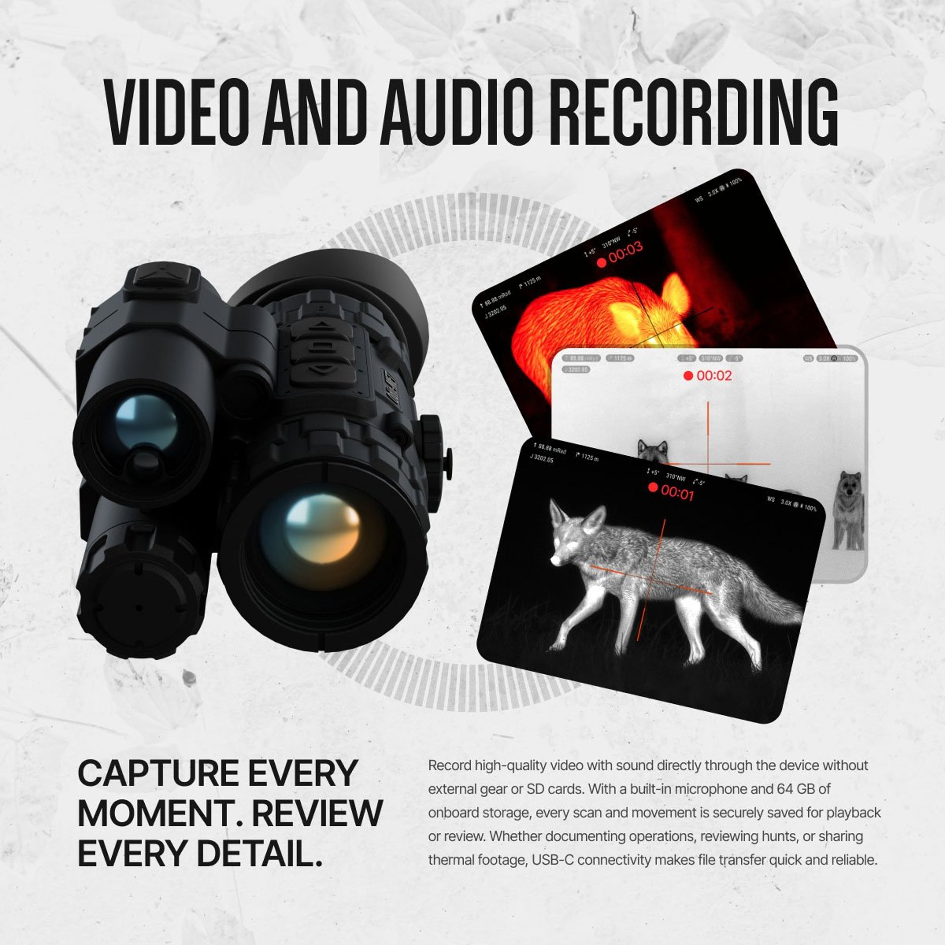 ODIN 6 640x480 Res Thermal Monocular