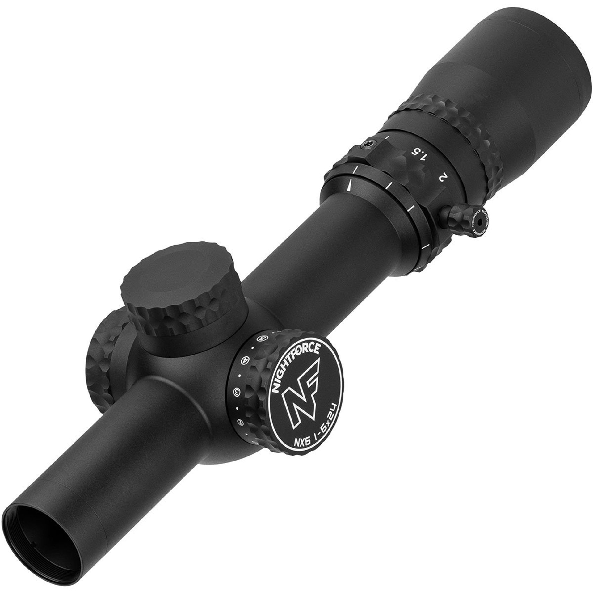 NX6 1-6x24mm SFP Illuminated FC-6C Reticle Black