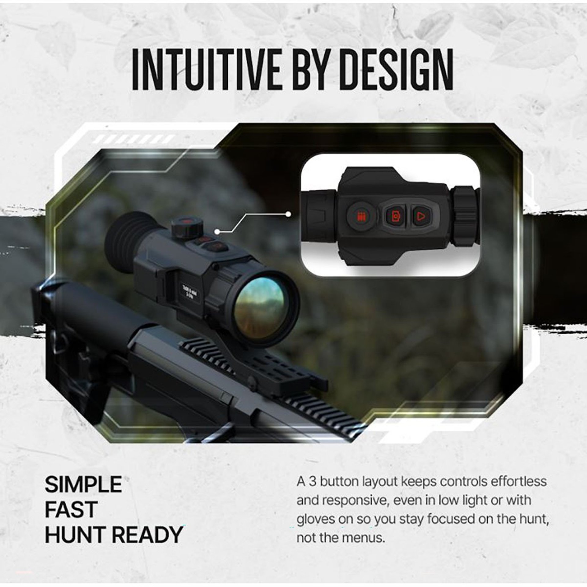 ThOR 6 Mini 2.5-20x 384×288 Res Compact Thermal Rifle Scope