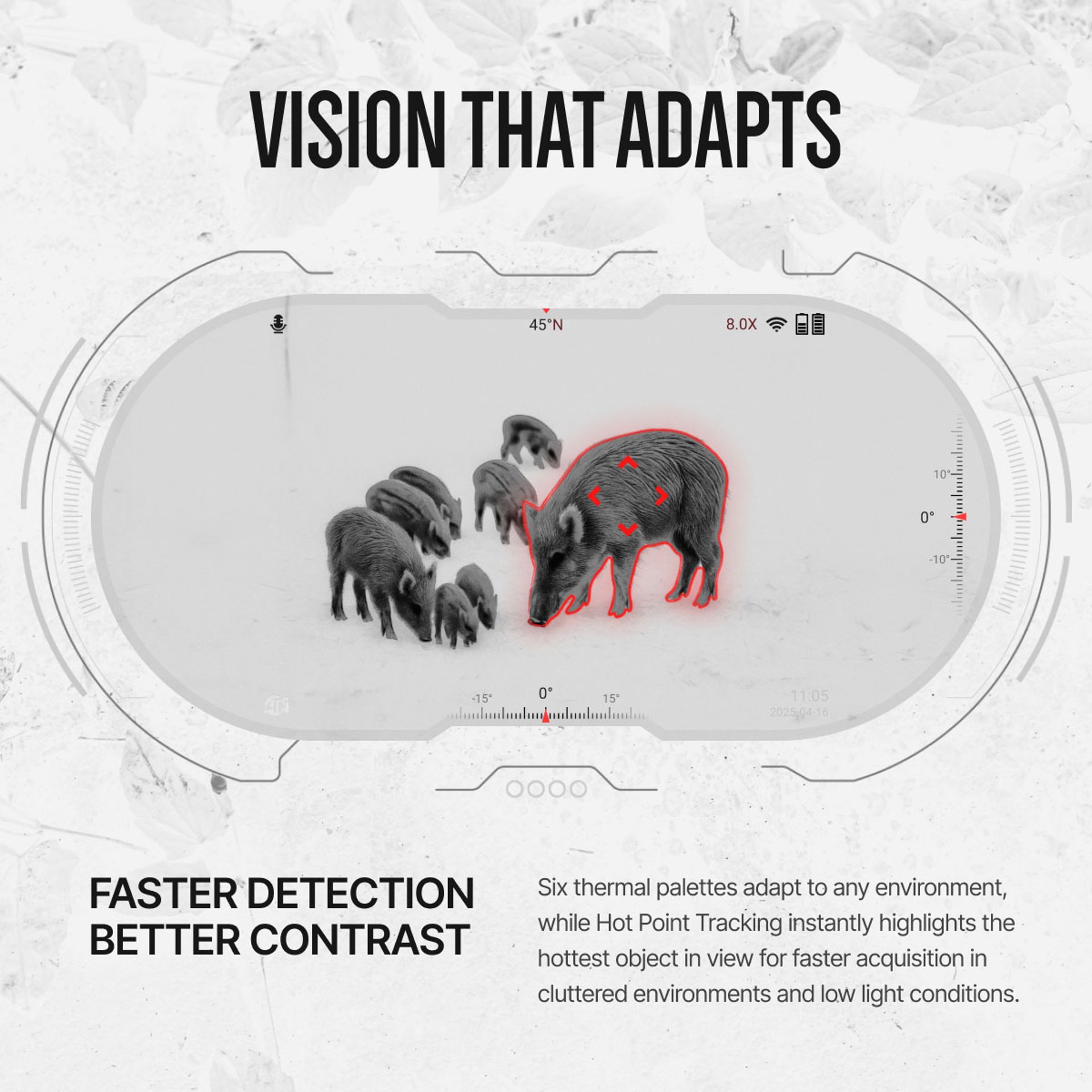 Binox 6 Dual Multispectral 384x288 Thermal Binocular w/Laser