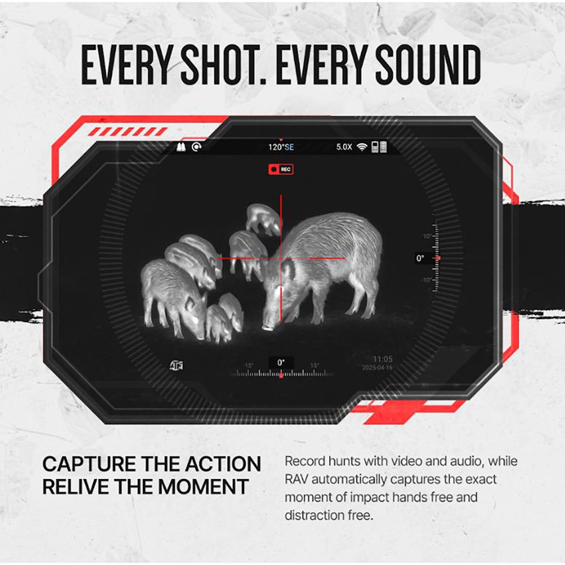 ThOR 6 Mini 2.5-20x 384×288 Res Compact Thermal Rifle Scope