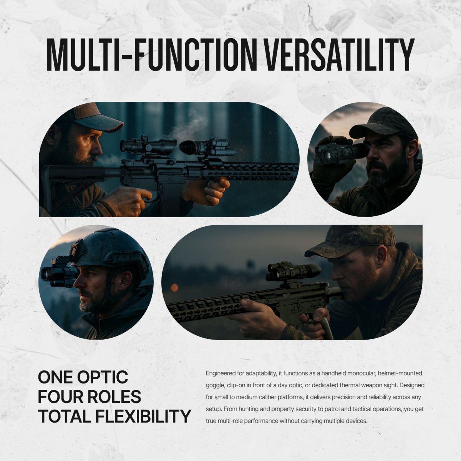 ODIN 6 640x480 Res Thermal Monocular w/Laser Range Finder