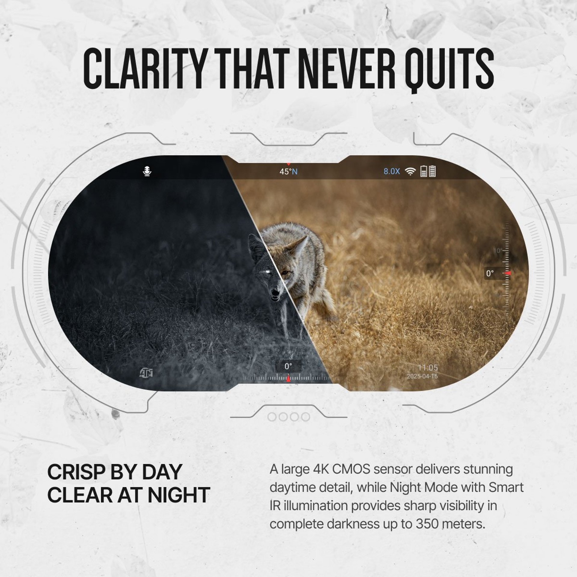 Binox 6 Dual Multispectral 640x512 Thermal Binocular w/Laser