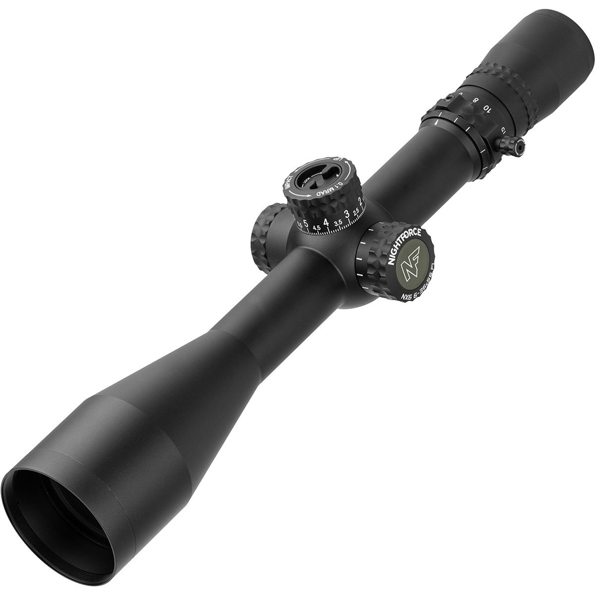 NX6 6-36x56mm FFP Illuminated Mil-C Reticle Black