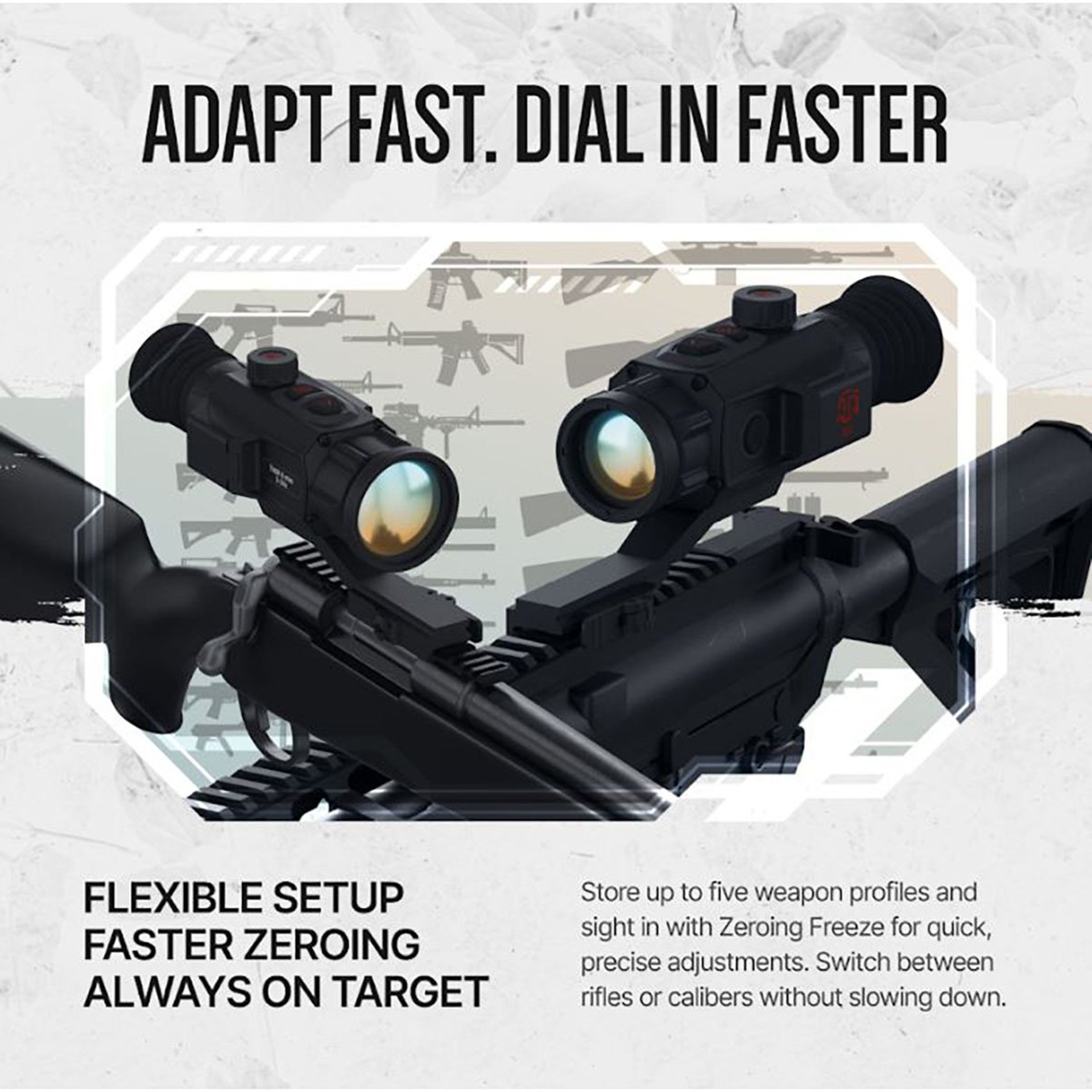 ThOR 6 Mini 2.5-20x 384×288 Res Compact Thermal Rifle Scope