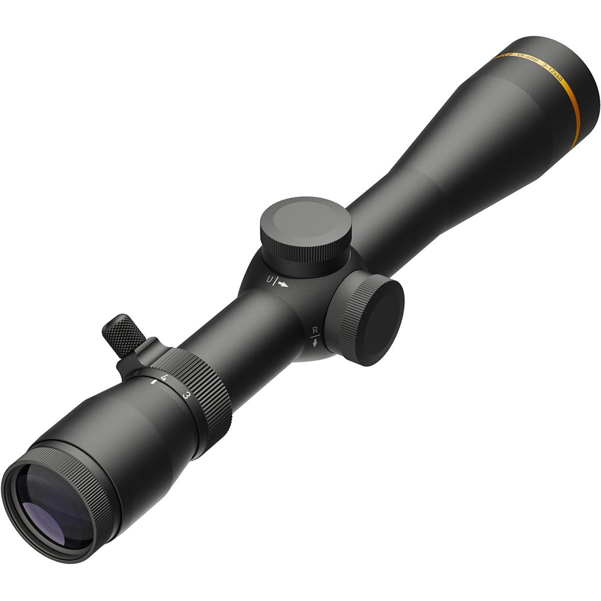 VX-4HD 3-12x40mm SFP Hunt-Plex Reticle Black