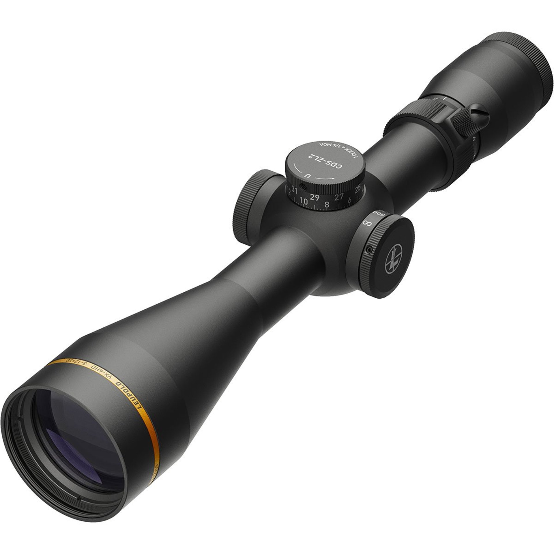 VX-4HD 3-12x50mm SFP Duplex Reticle Black