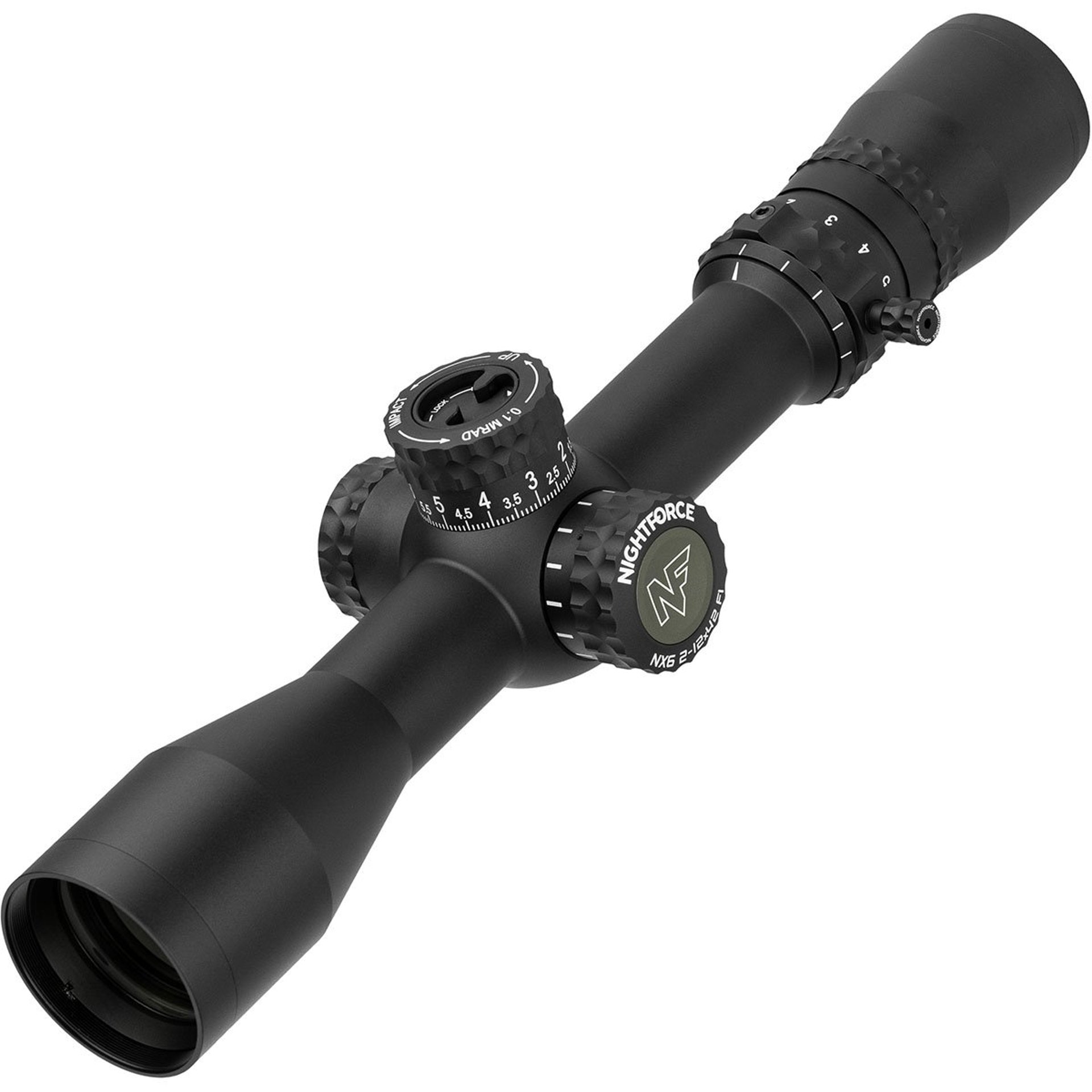 NX6 2-12x42mm FFP Illuminated FC-MRx Reticle Black