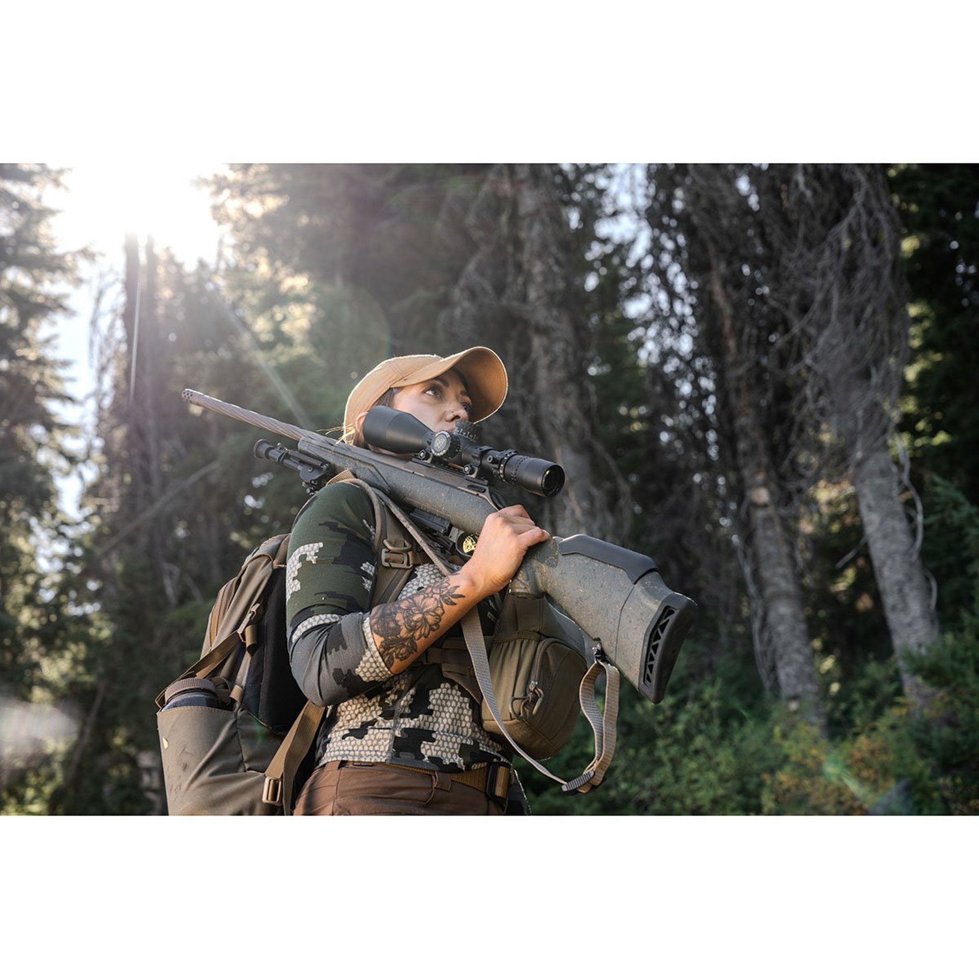 NX6 3-18x50mm FFP Illuminated MOA-C Reticle Black