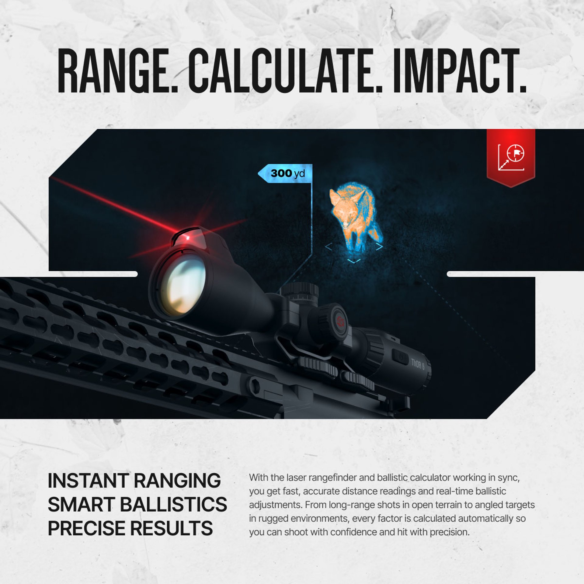 Elite 2-16x 640X512 Res Thermal Rifle Scope