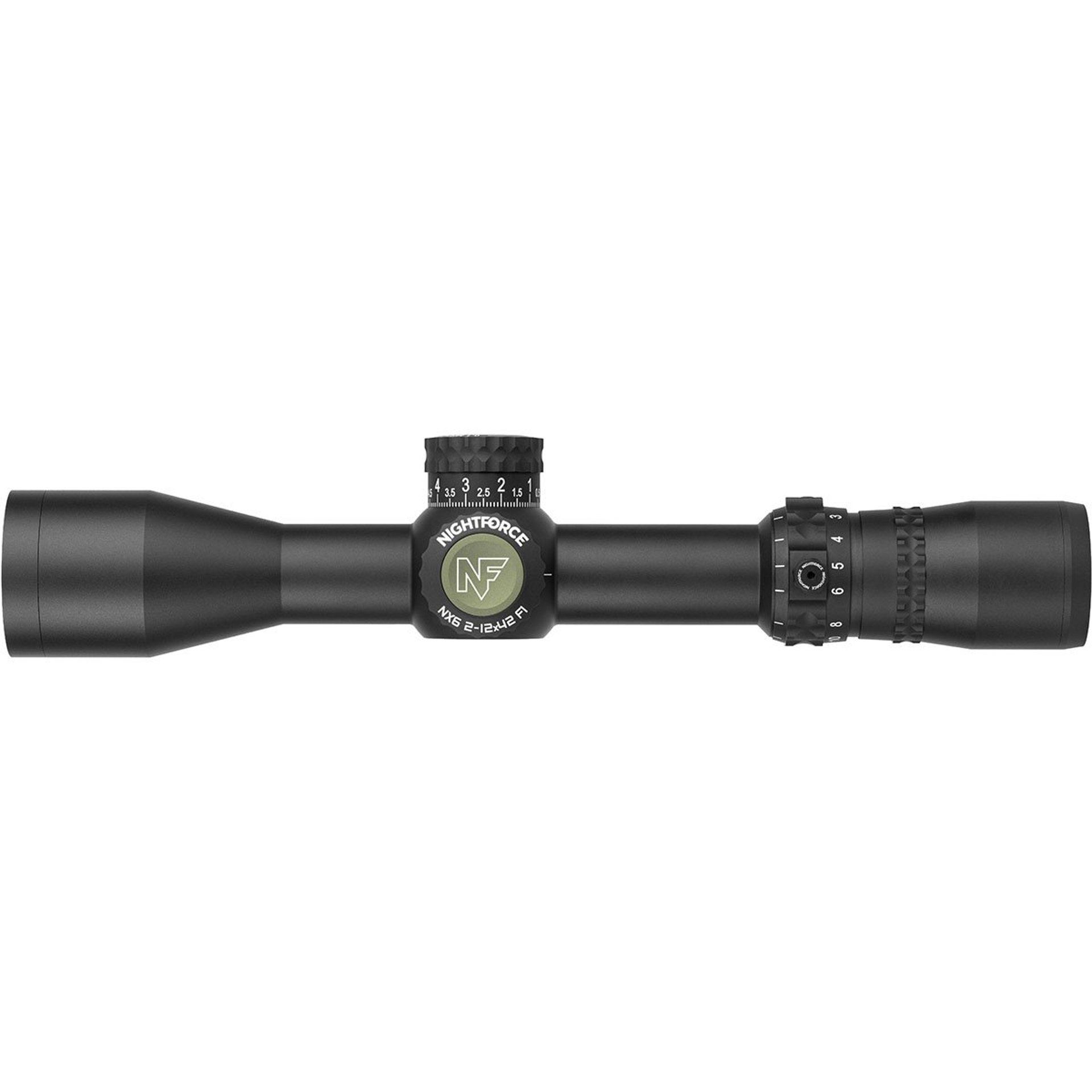 NX6 2-12x42mm FFP Illuminated FC-MRx Reticle Black