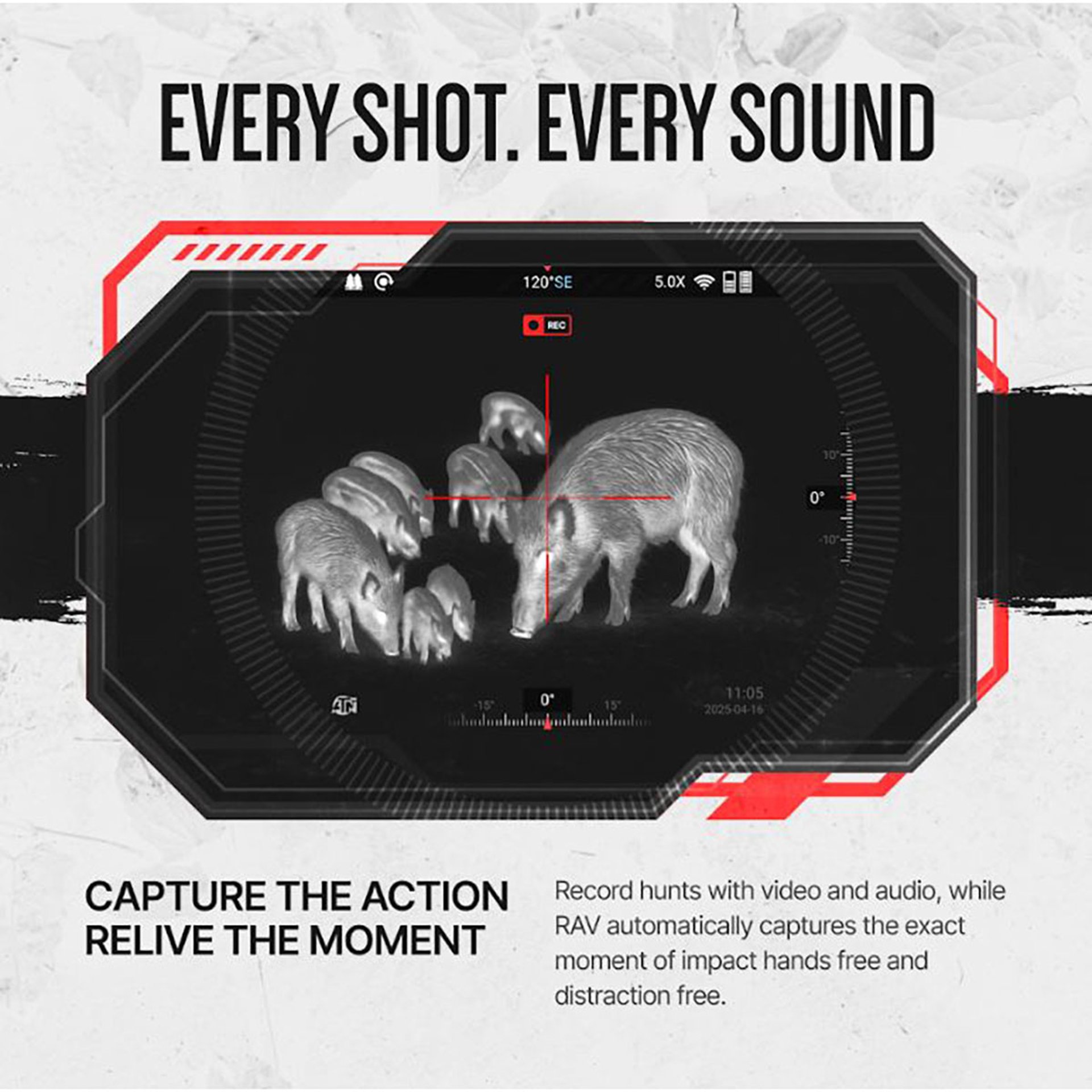 ThOR 6 Mini 3.5-28x 256×192 Res Compact Thermal Rifle Scope