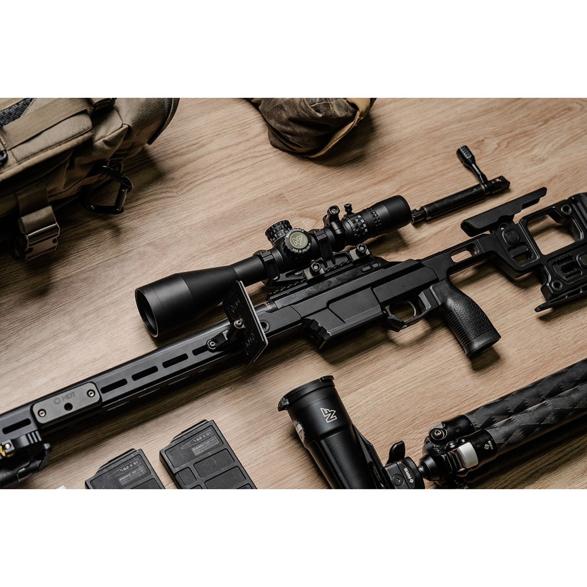 NX6 6-36x56mm FFP Illuminated MOA-XT Reticle Black