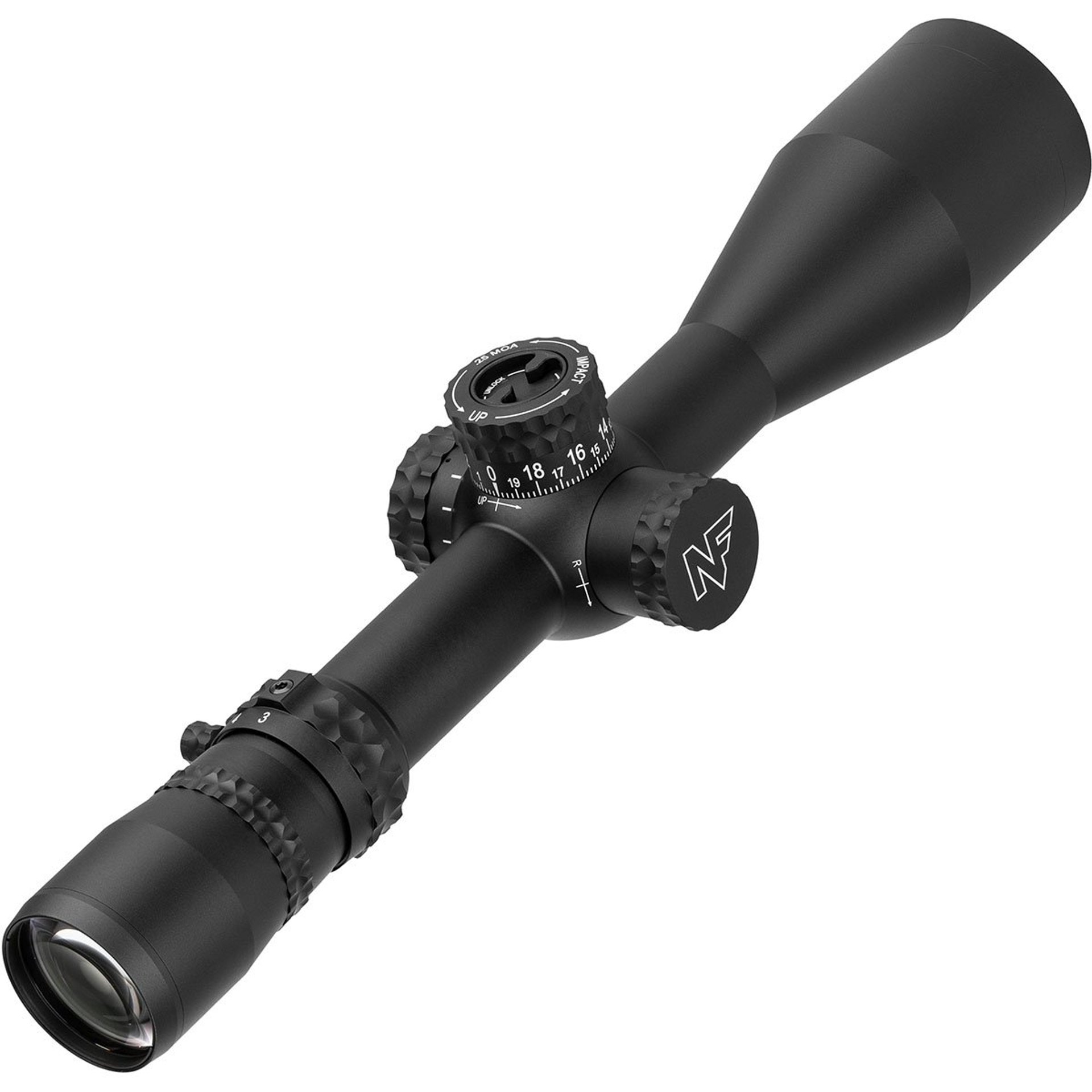 NX6 3-18x50mm FFP Illuminated MOA-C Reticle Black