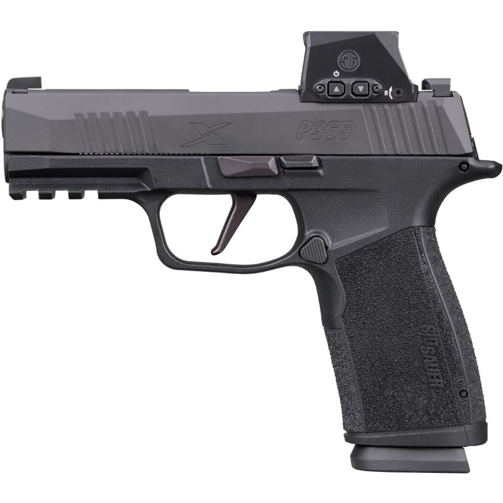 P365-XMACRO Comp 9mm 3.7"BBL (2)10RD w/Romeo-X SIG-LOC Comp