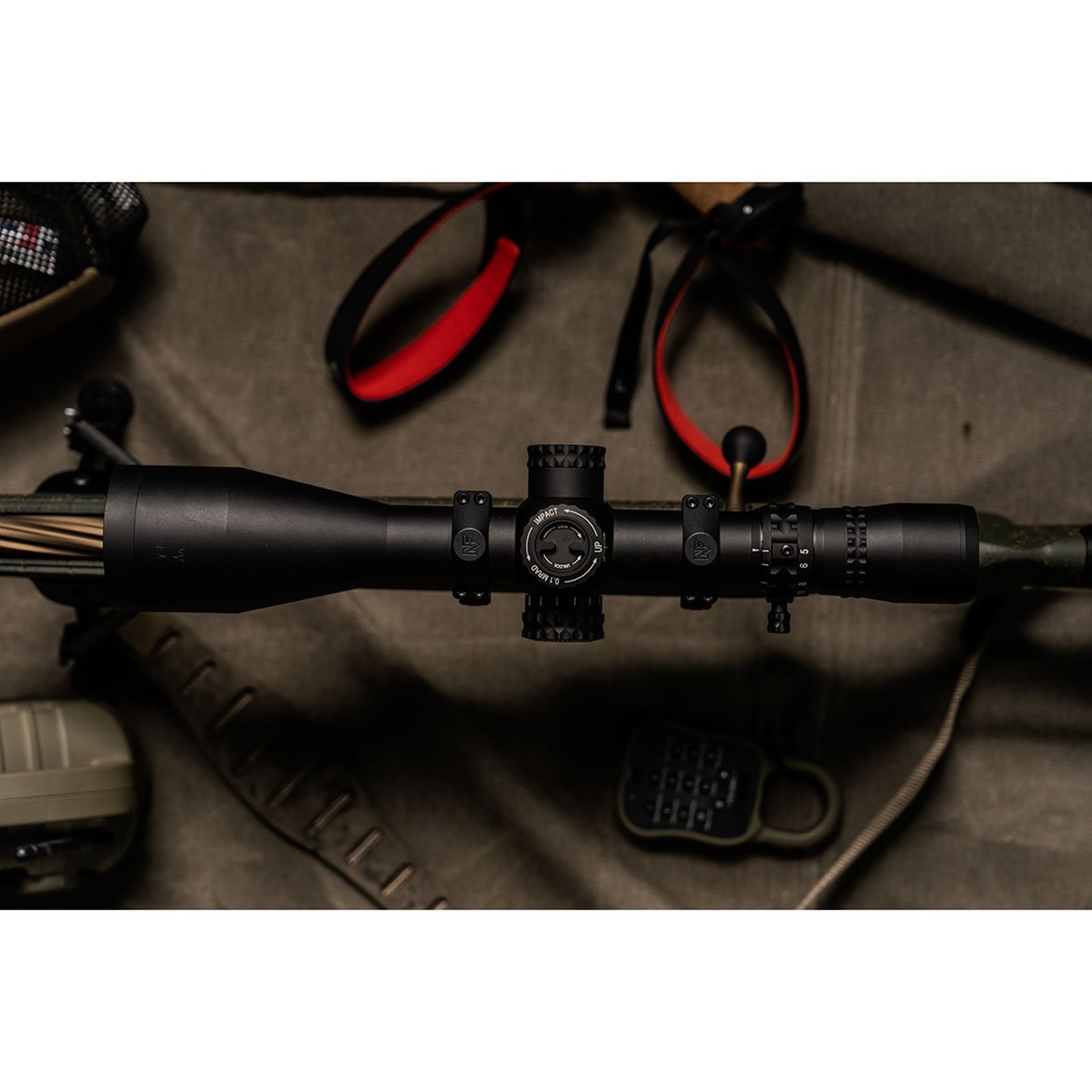 NX6 5-30x56mm FFP Illuminated MOA-C Reticle Black