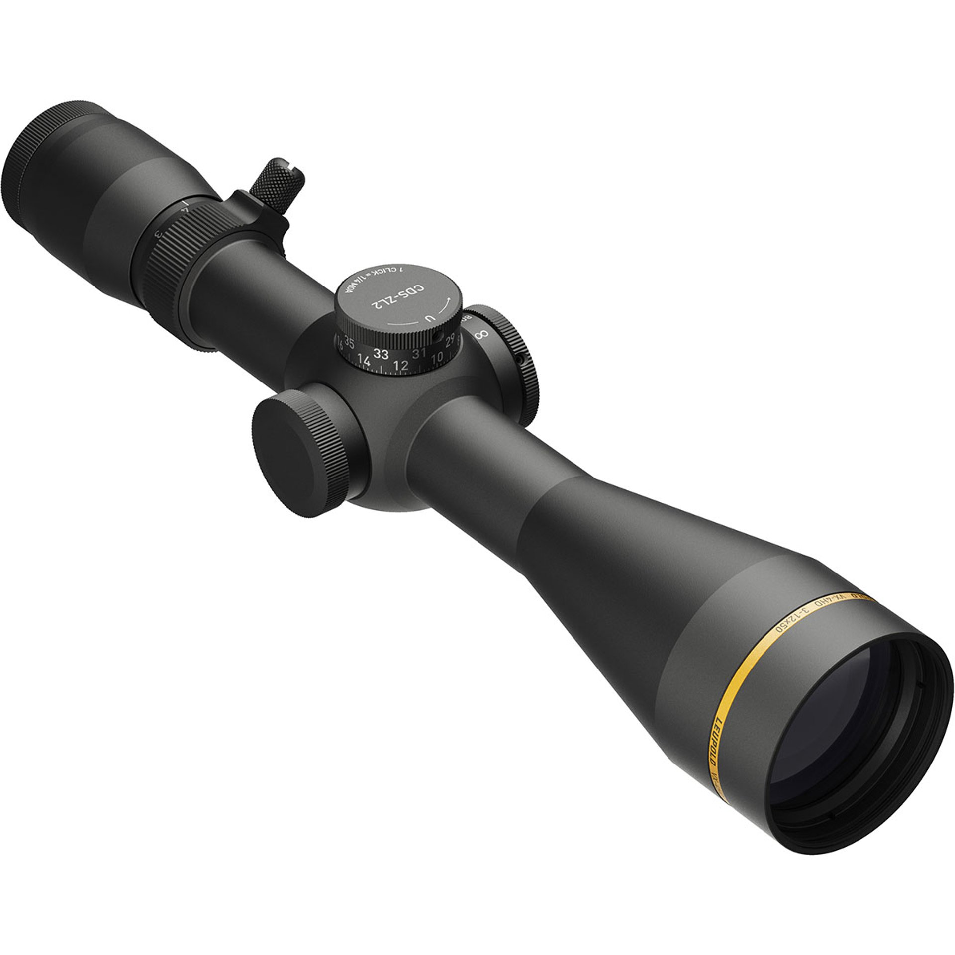 VX-4HD 3-12x50mm SFP Duplex Reticle Black
