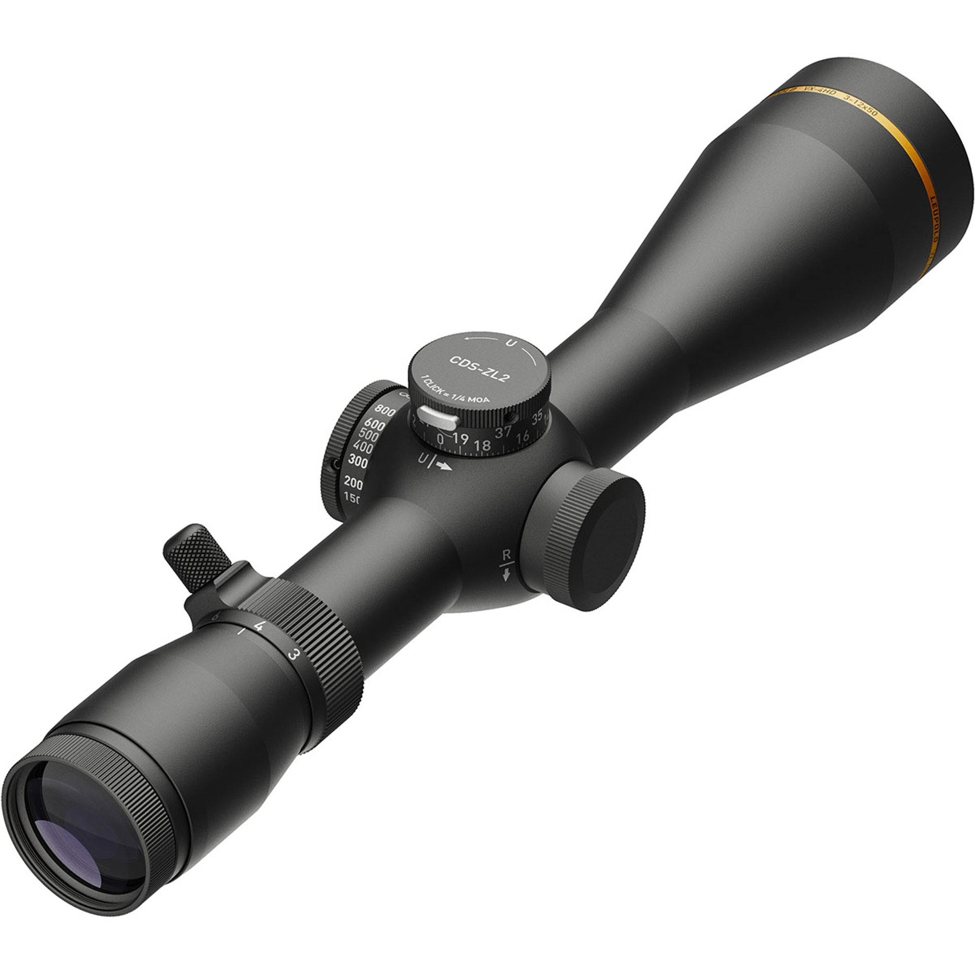 VX-4HD 3-12x50mm SFP Duplex Reticle Black