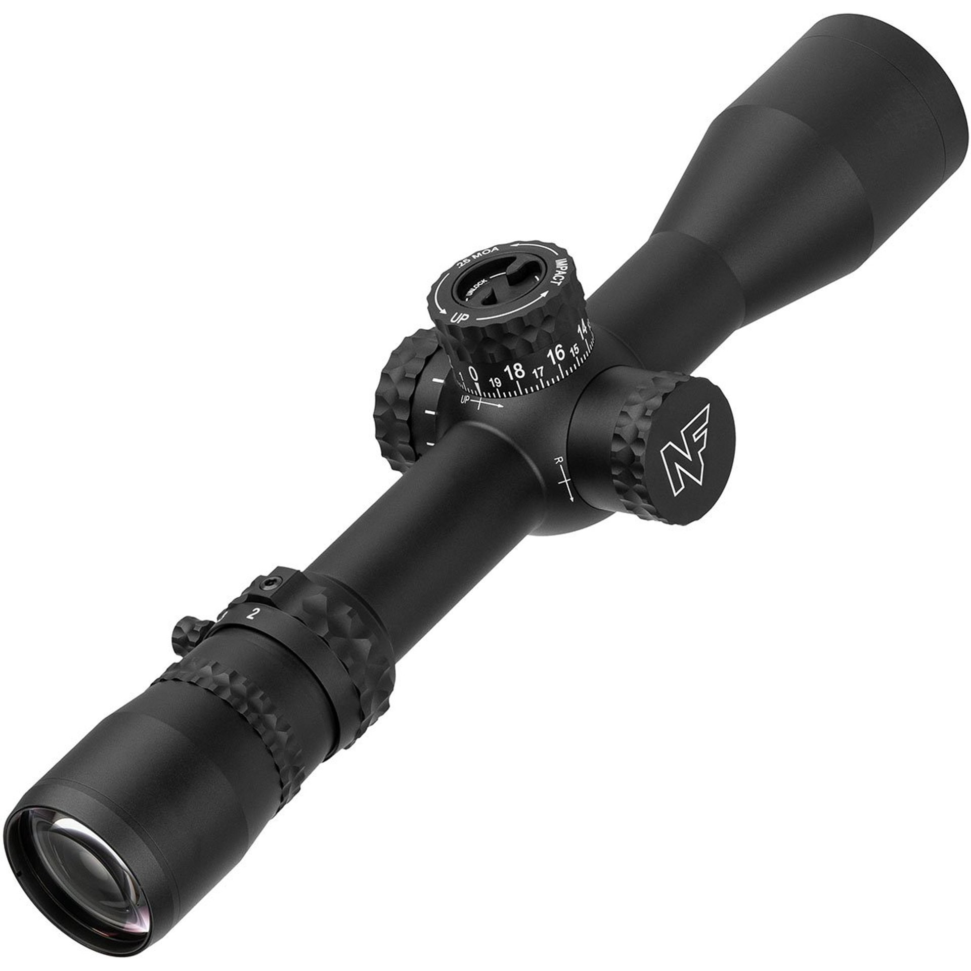 NX6 2-12x42mm FFP Illuminated FC-MRx (MOA) Reticle Black