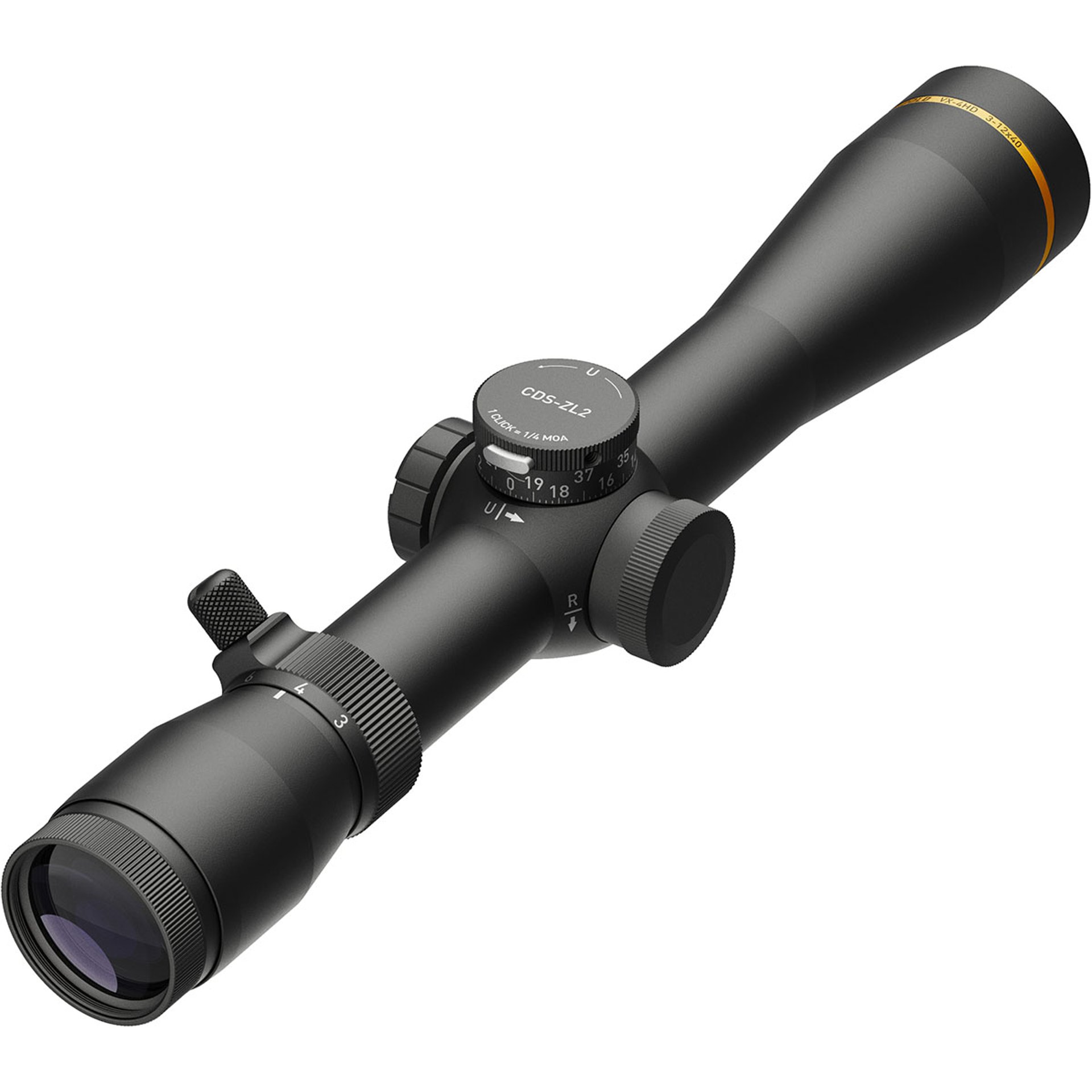 VX-4HD 3-12x40mm SFP Ill Firedot Twilight Hunter Ret BLK