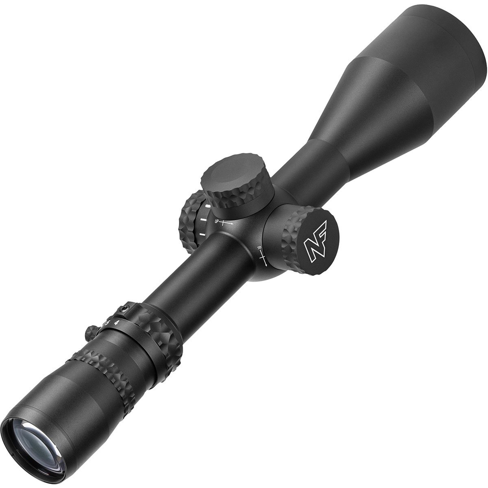 NX6 4-24x50mm SFP Illuminated MOAR Reticle Black