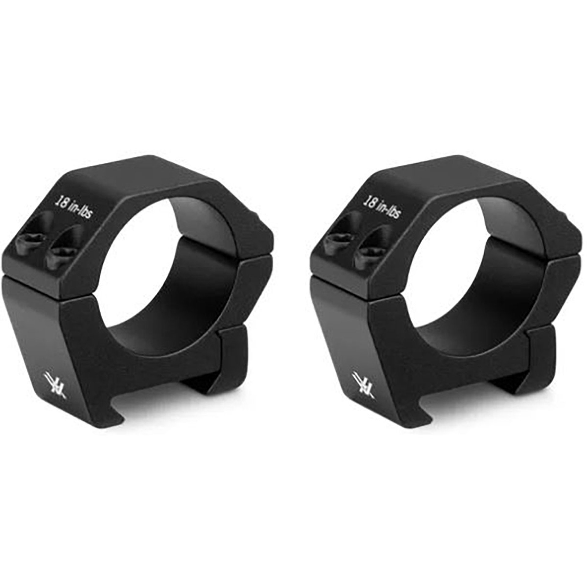 Sport Riflescope Rings 30mm Low .80" Elevation Black 2-Pc