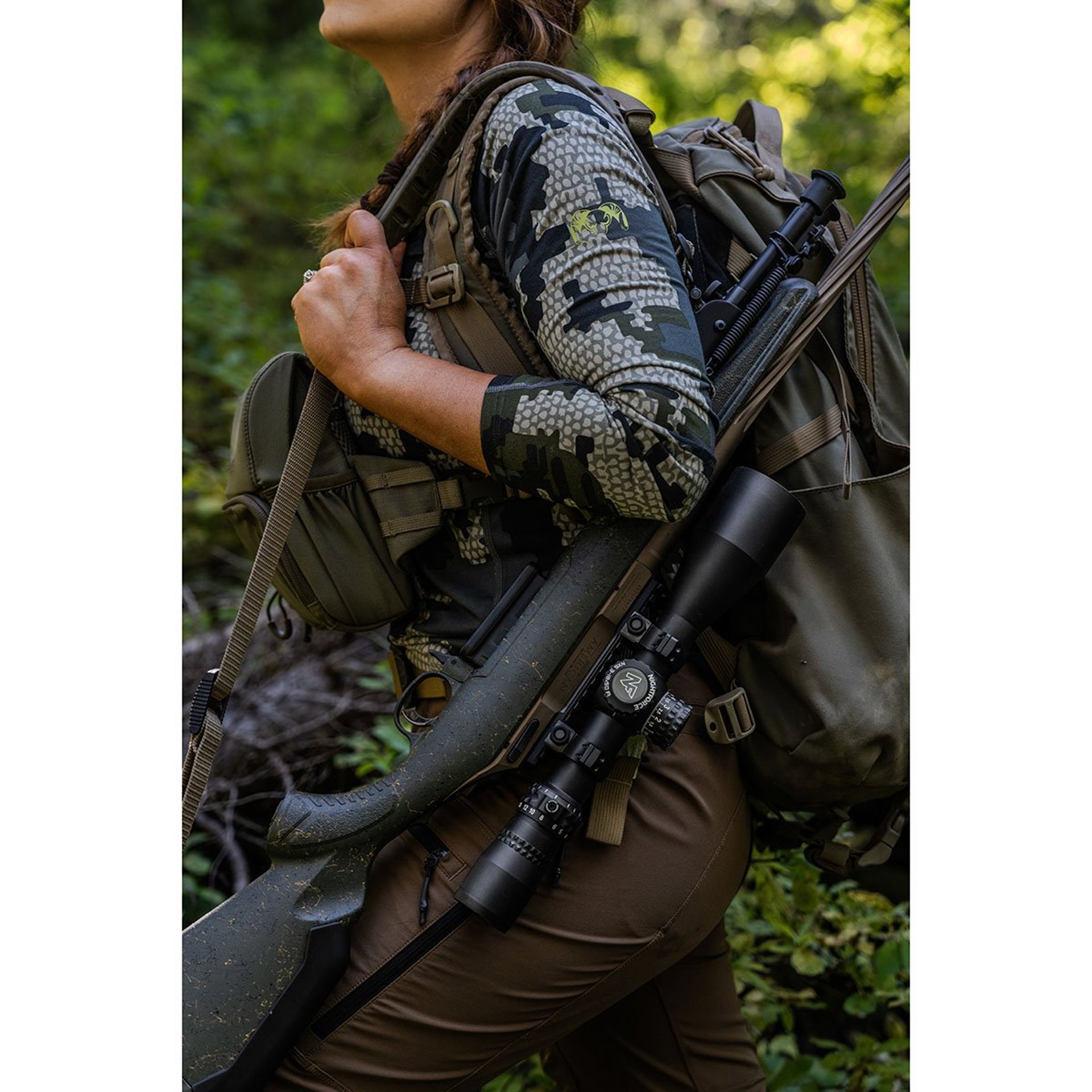 NX6 3-18x50mm FFP Illuminated MOA-XT Reticle Black