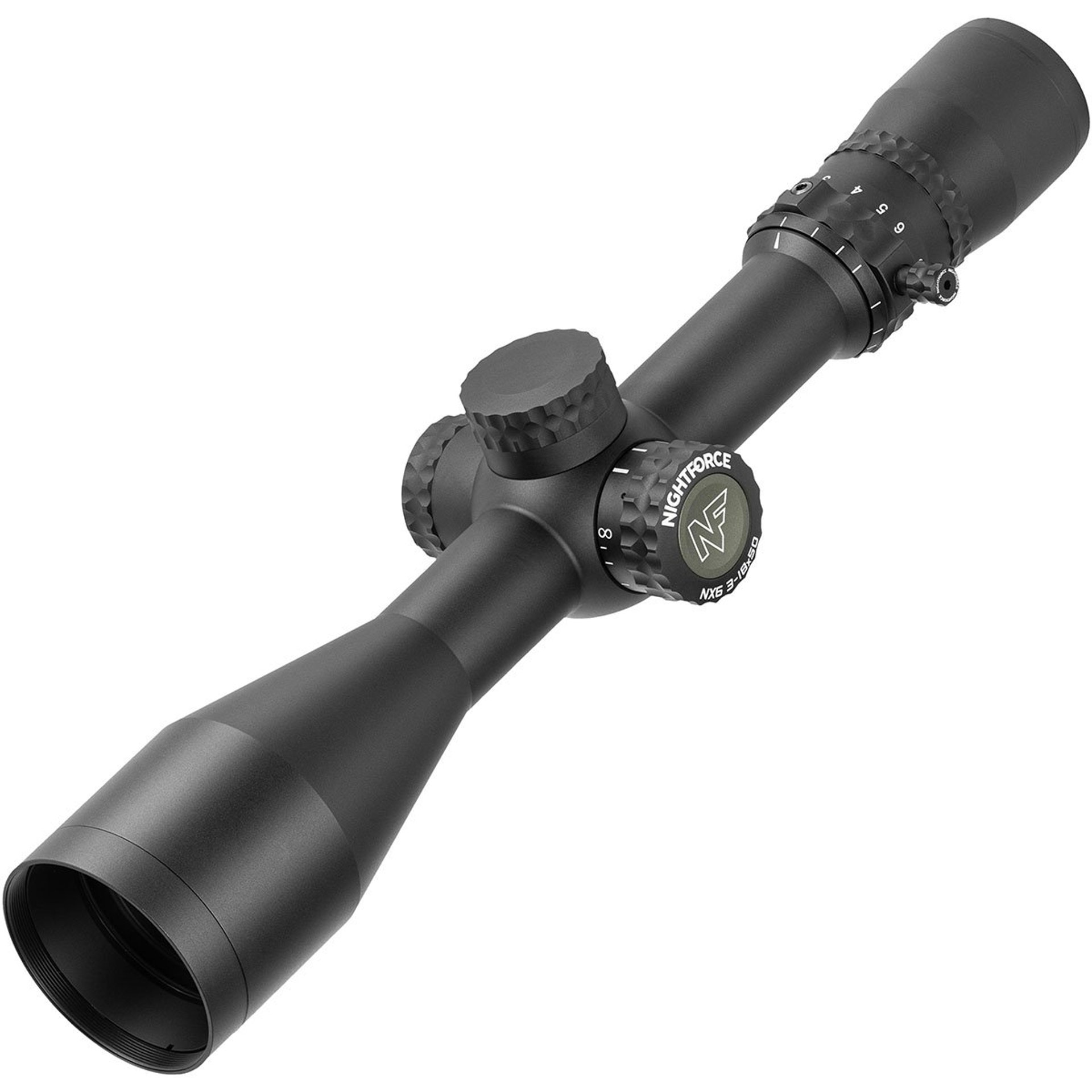 NX6 3-18x50mm SFP Illuminated 4A-I Reticle Black