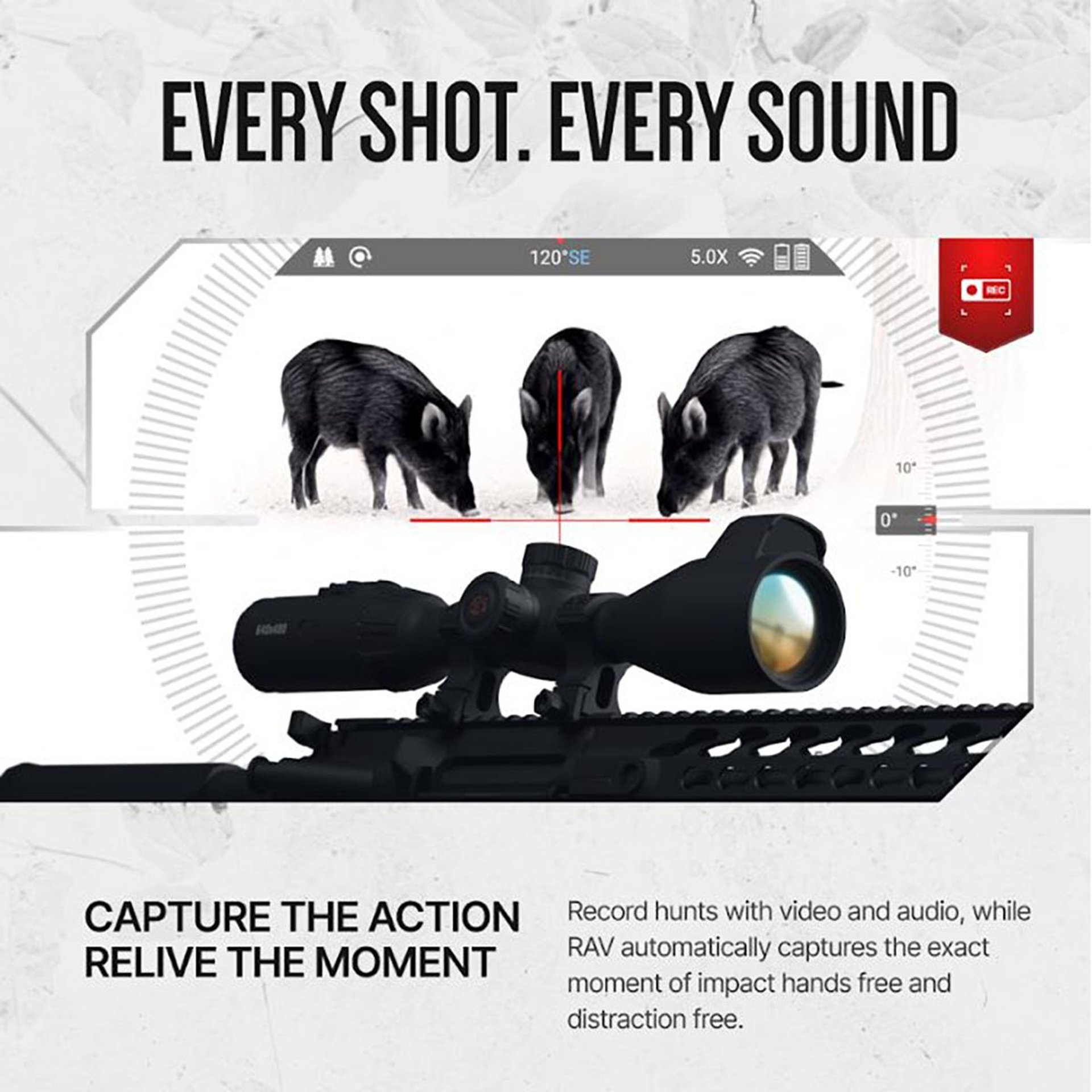 Elite 3-24x 640x512 Res Thermal Rifle Scope w/Laser