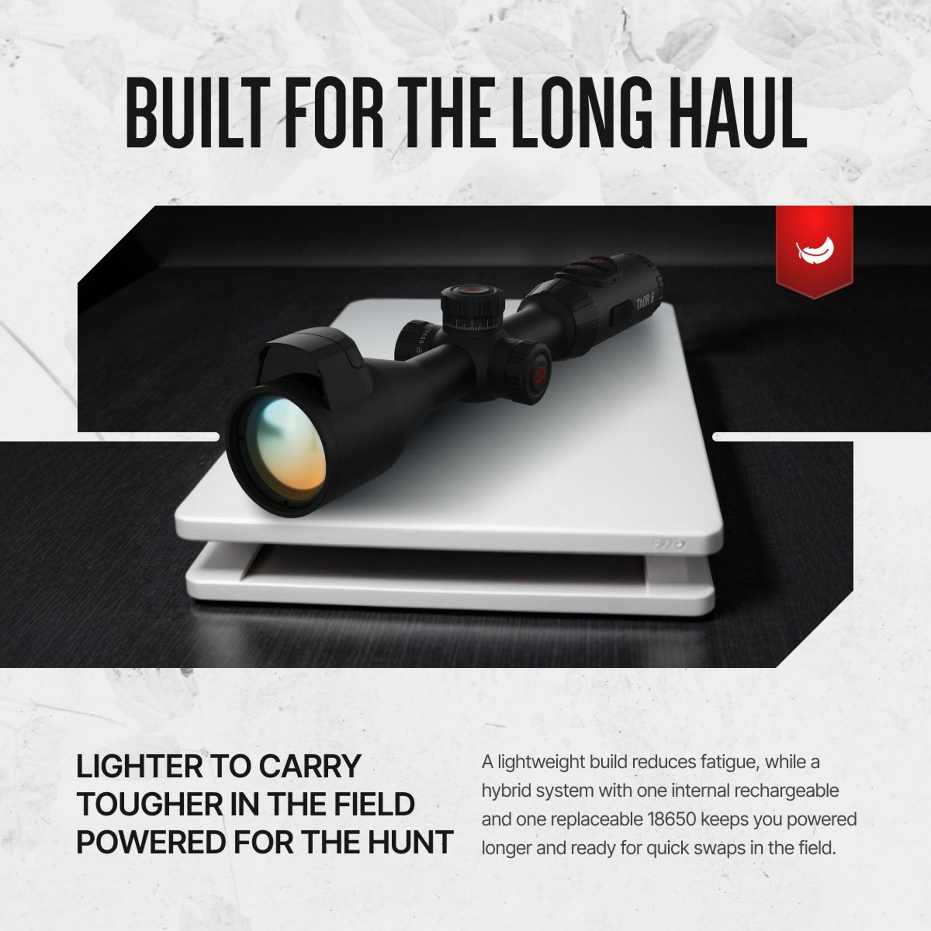 Elite 3.5-28x 384X288 Res Thermal Rifle Scope w/Laser