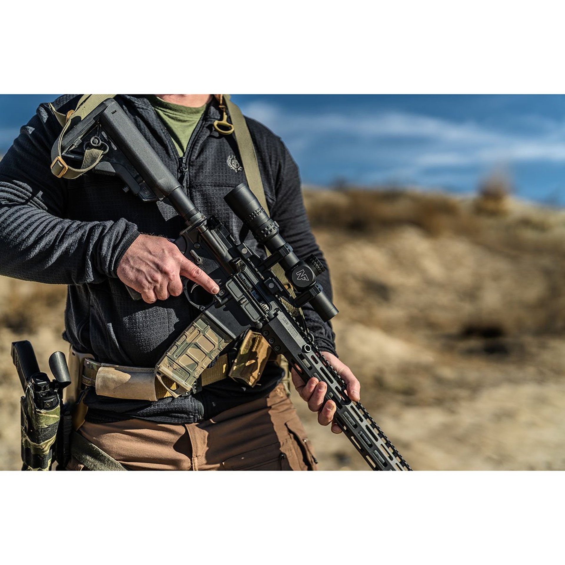 NX6 1-6x24mm SFP Illuminated 4A-i Reticle Black