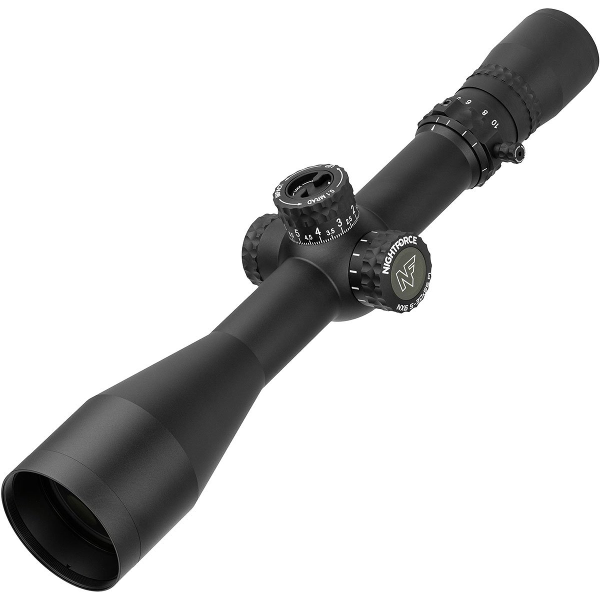 NX6 5-30x56mm FFP Illuminated Mil-C Reticle Black